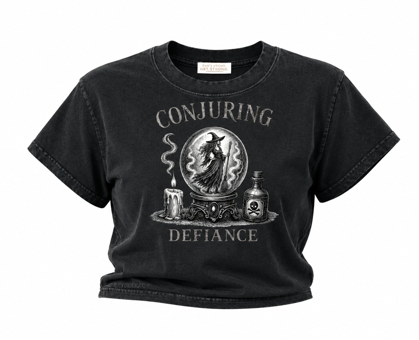 Conjuring Defiance Cropped Boxy Tee