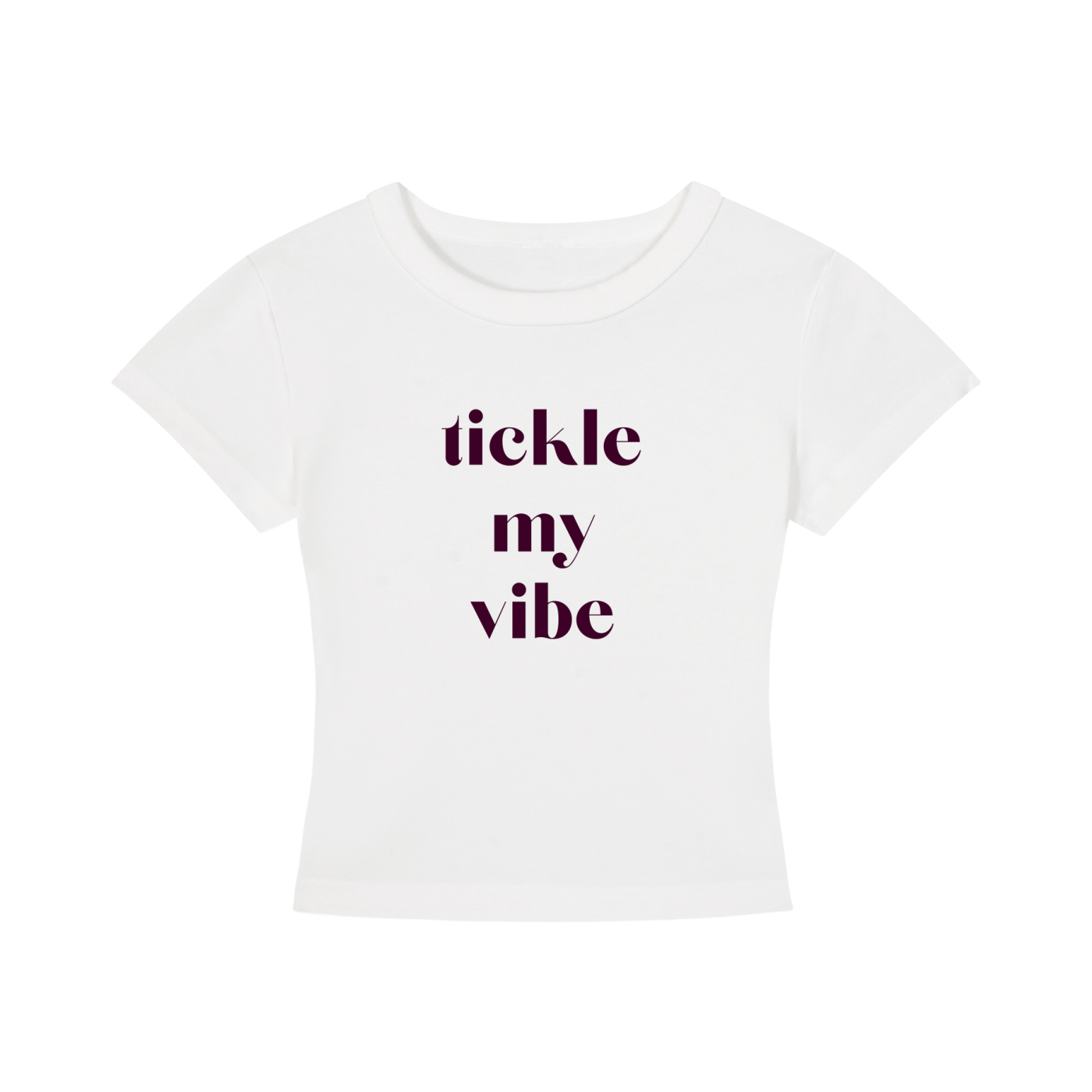 Tickle My Vibe Cropped Tee