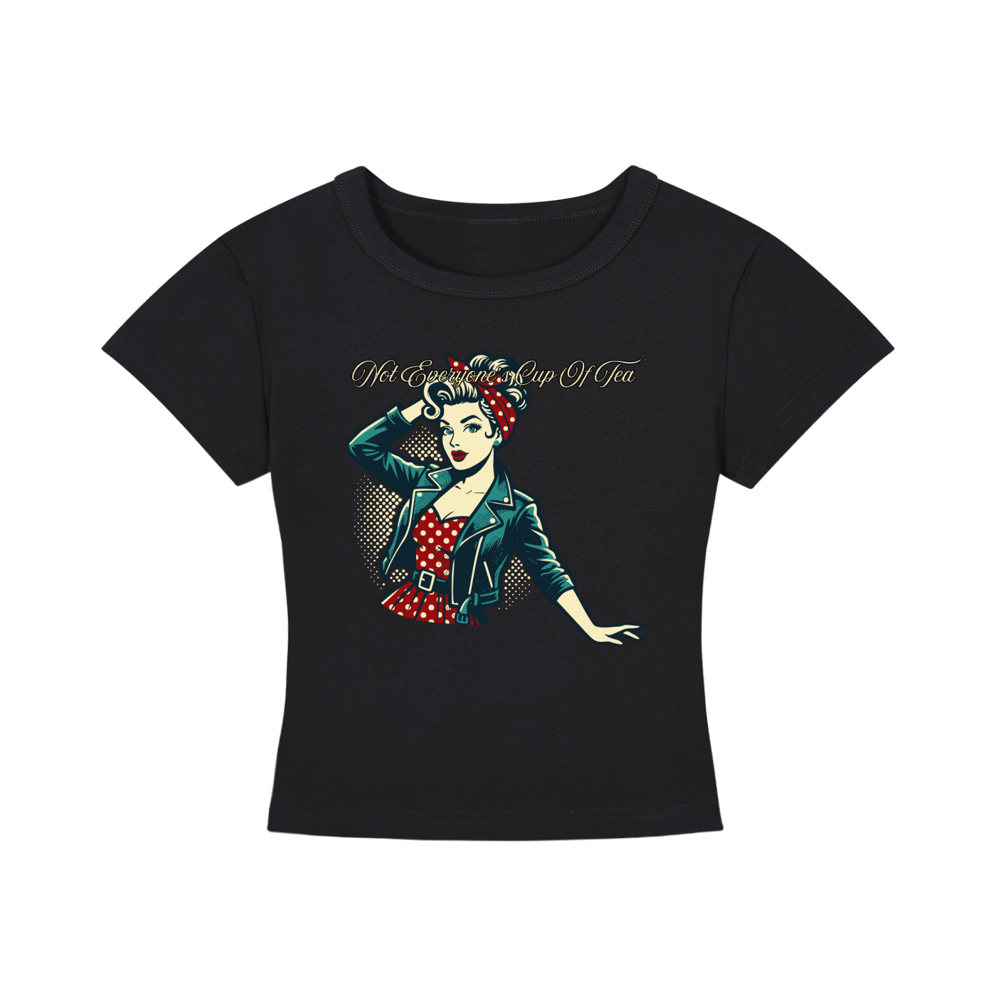 Not Everyone's Cup Of Tea Cropped Tee