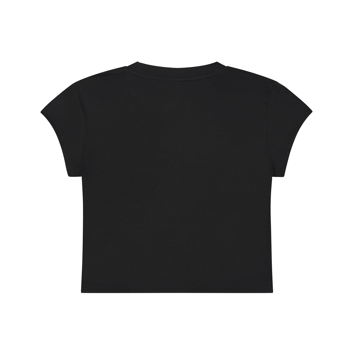 Spooky, But Make It Elegant Capped Sleeve Crop Tee