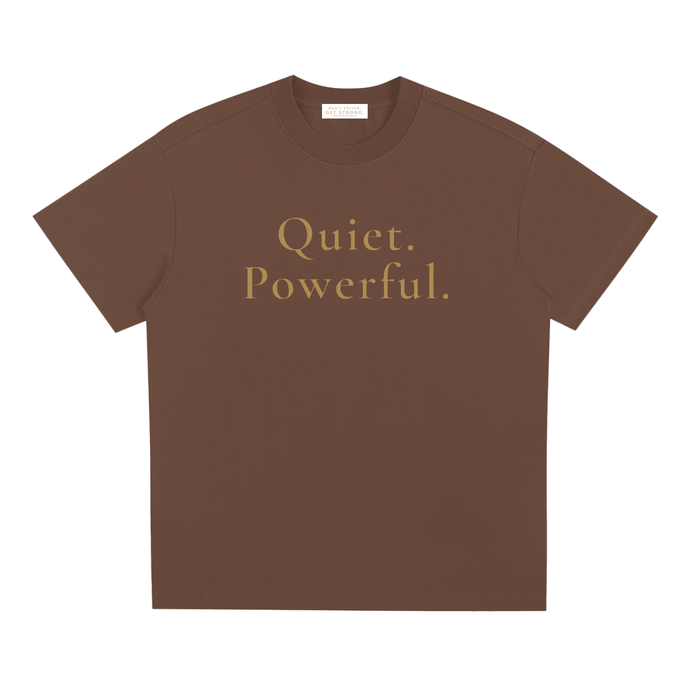 Quiet. Powerful. Quick-Dry Tee