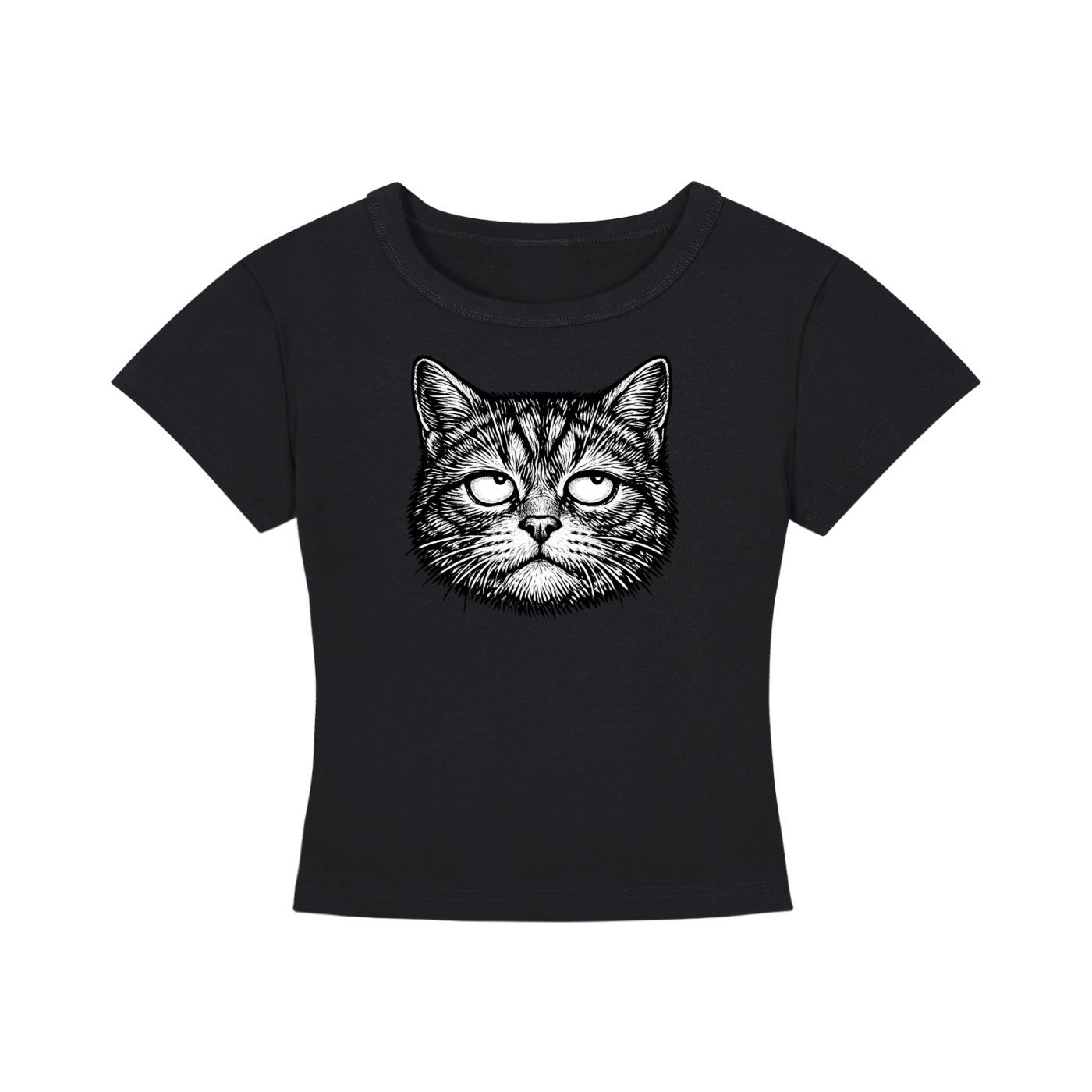 Unbothered Cropped Tee