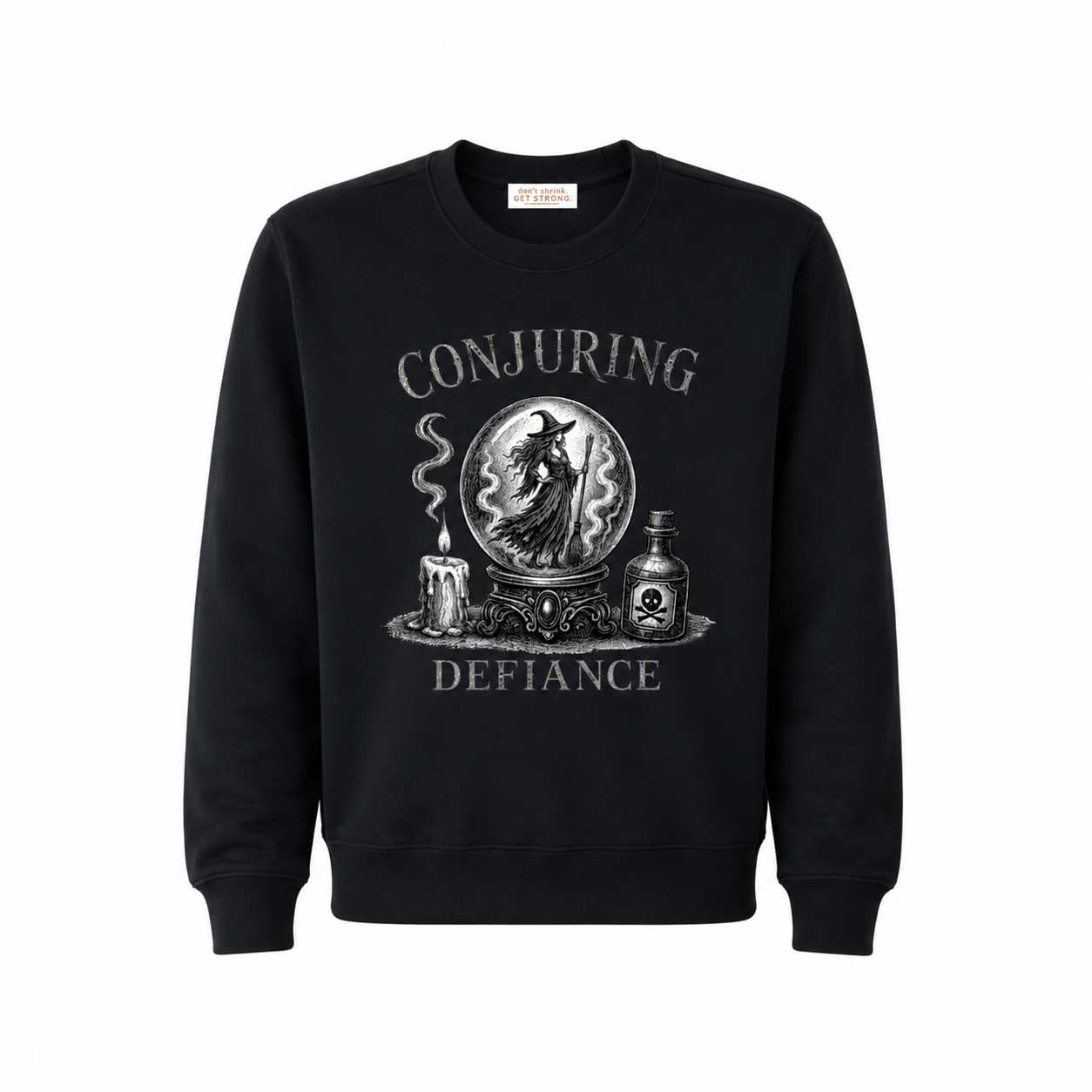 Conjuring Defiance Oversized Crewneck Sweatshirt