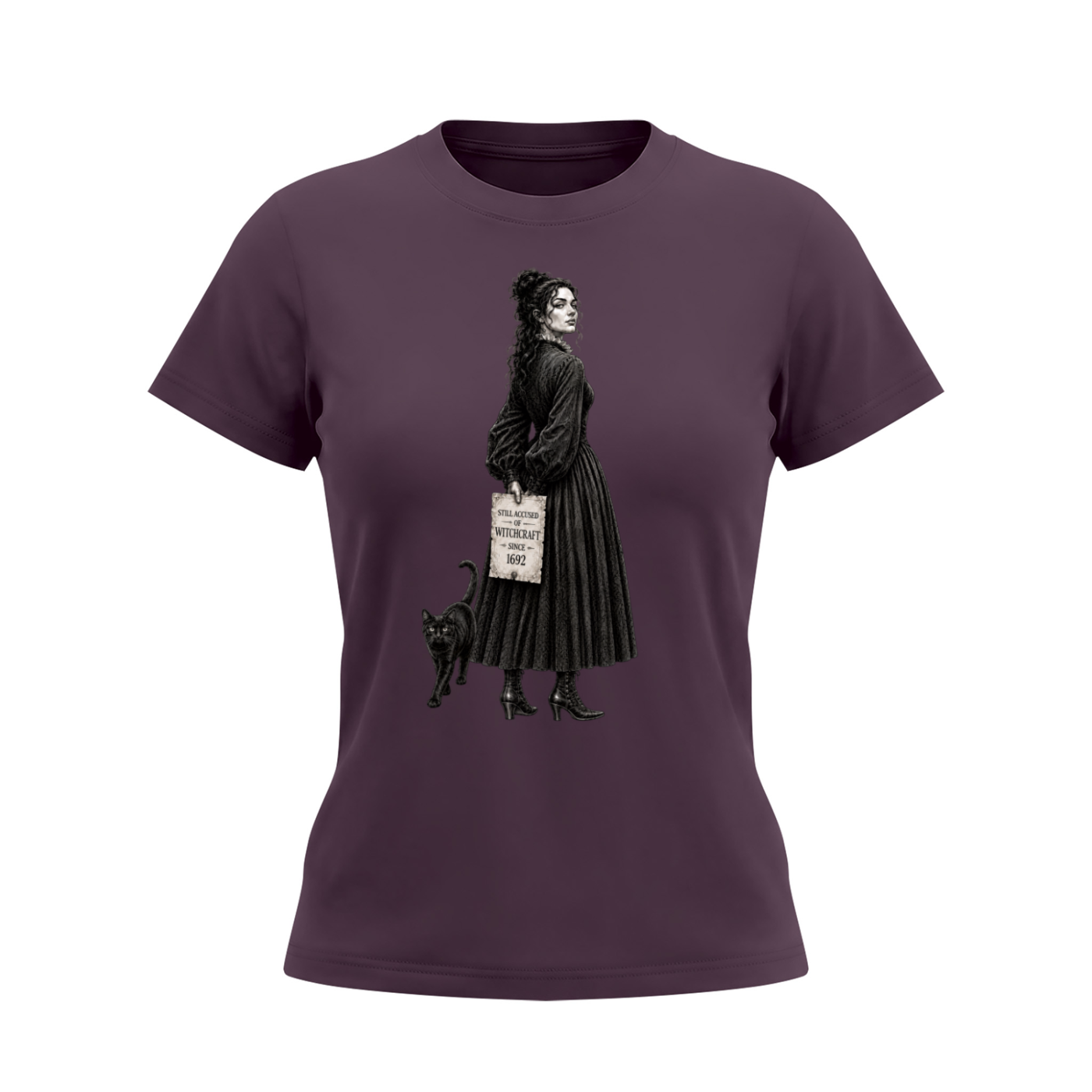 Accused of Witchcraft Contour Crewneck Tee