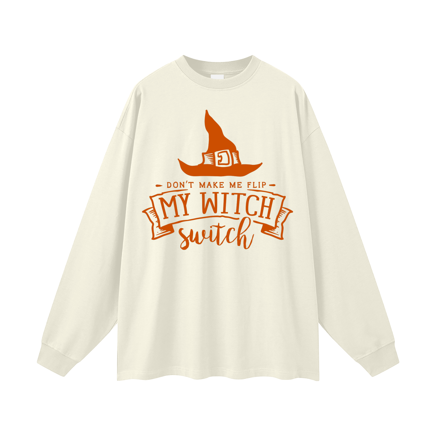 Witch Switch Oversized Long Sleeve Tee