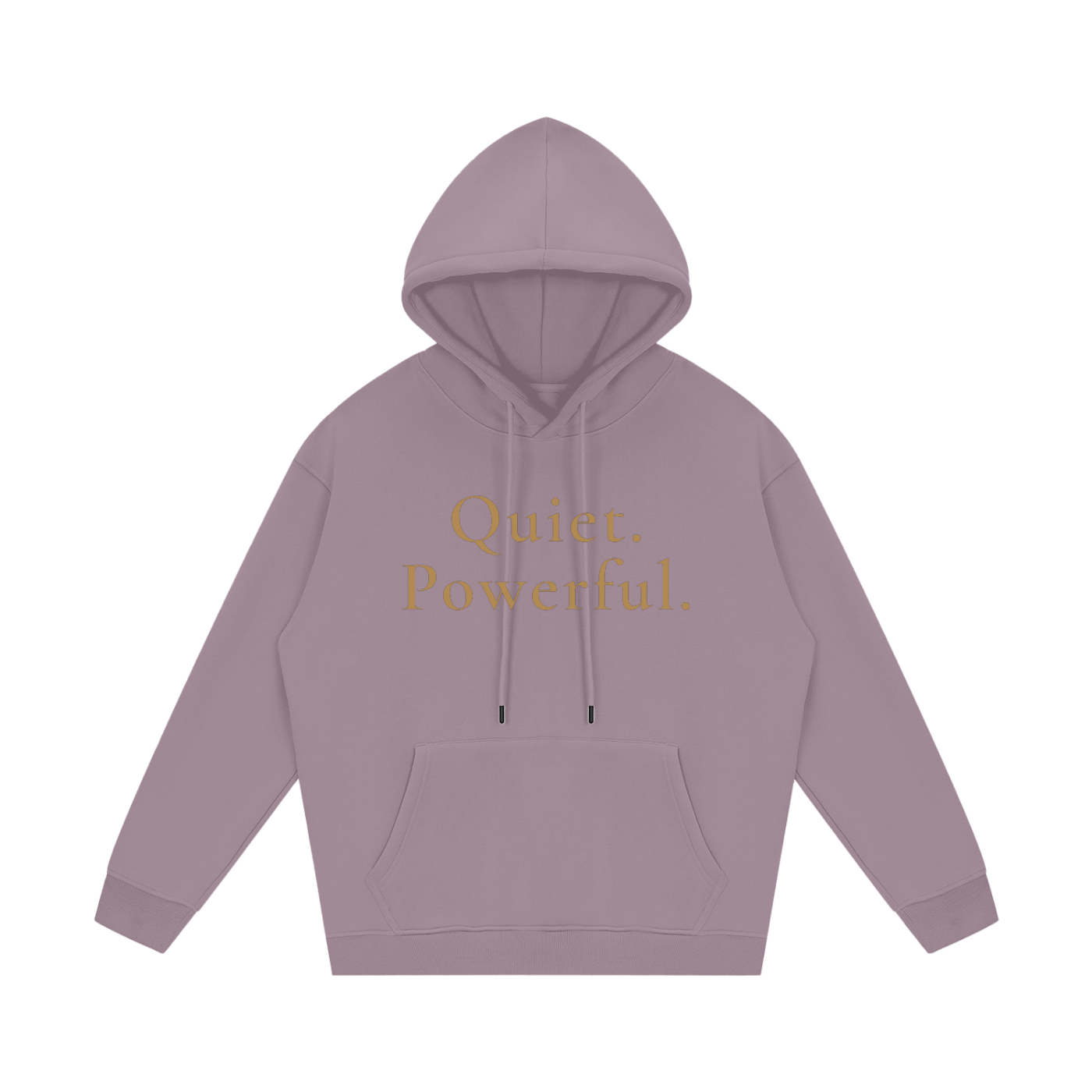 Quiet.  Powerful. Fleece Hoodie