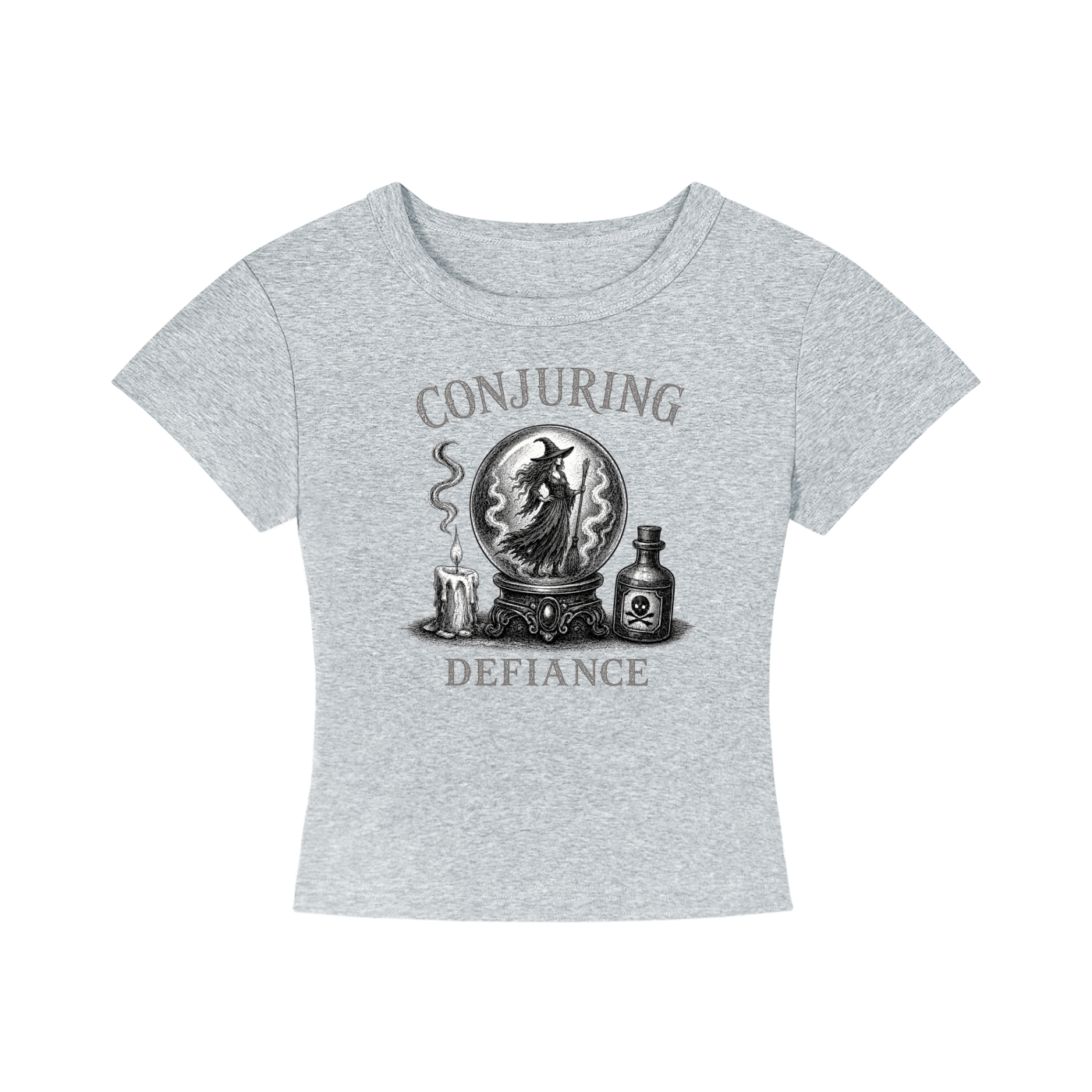 Conjuring Defiance Cropped Tee
