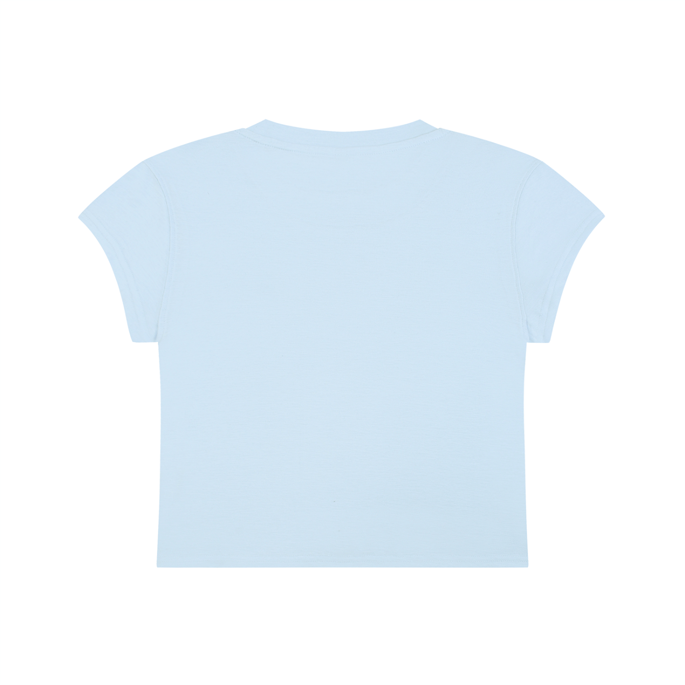 I Define Me Capped Sleeve Crop Tee