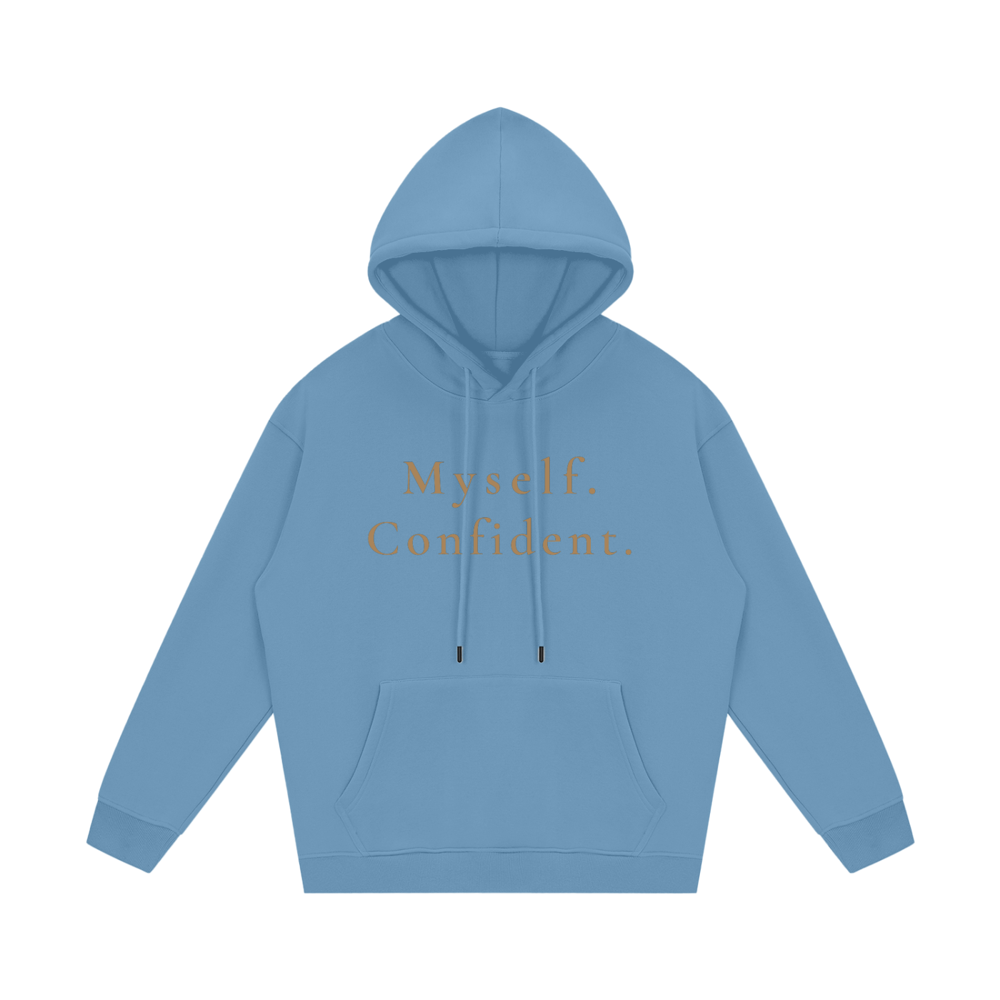 Myself. Confident. Fleece Hoodie