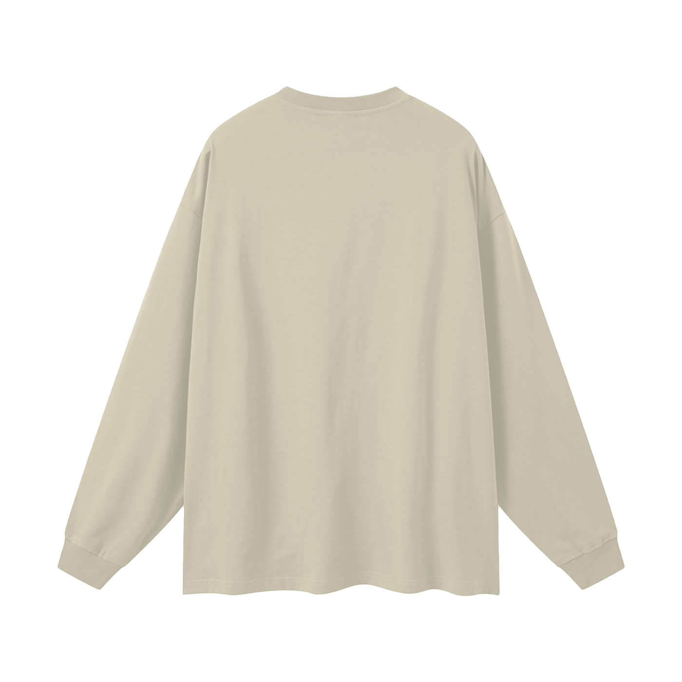 I Define Me Oversized Long Sleeve Tee