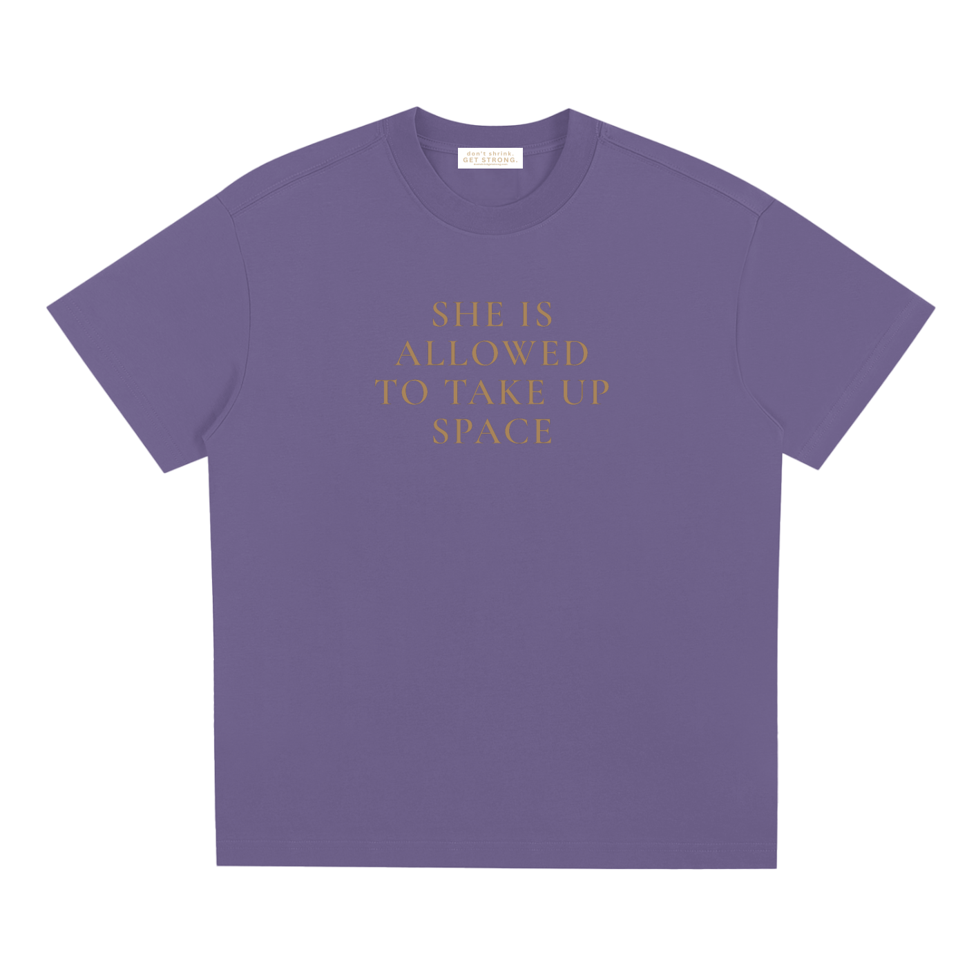 She Is Allowed To Take Up Space Quick-Dry Tee