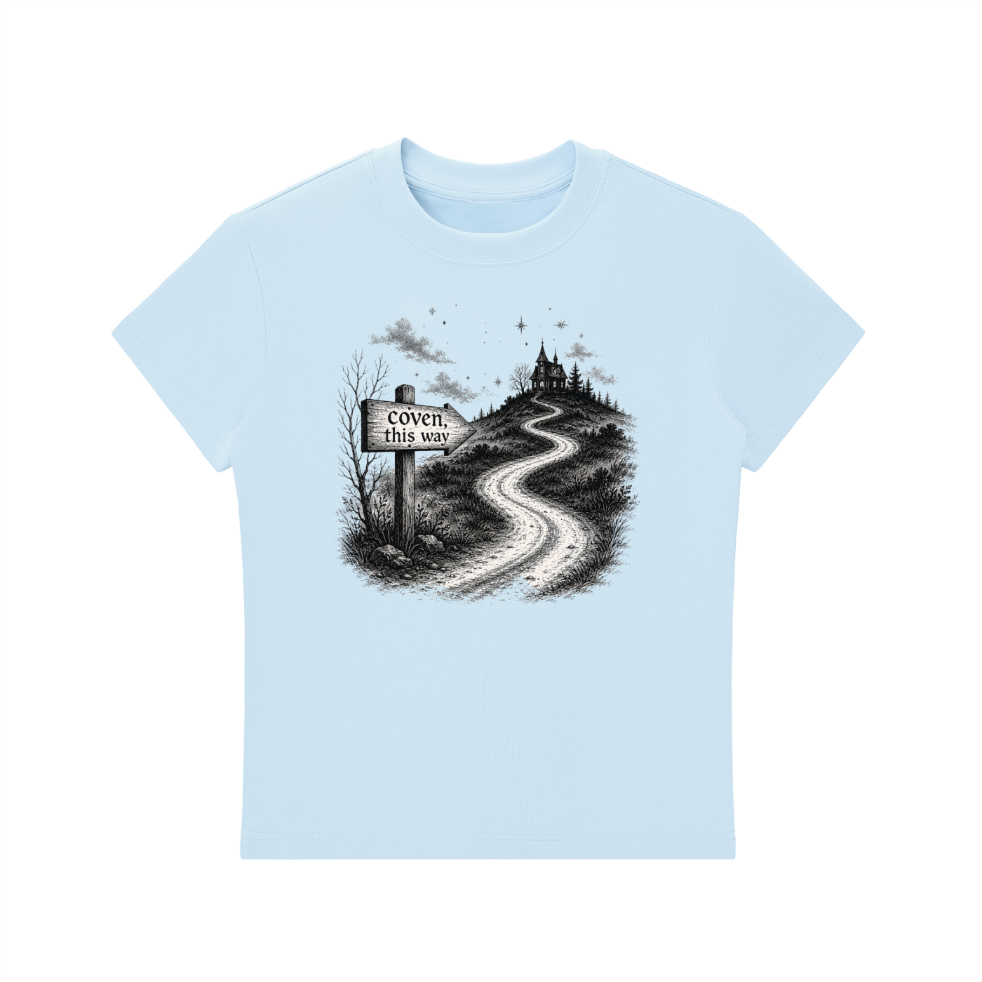 Coven This Way Contour Fit Tee
