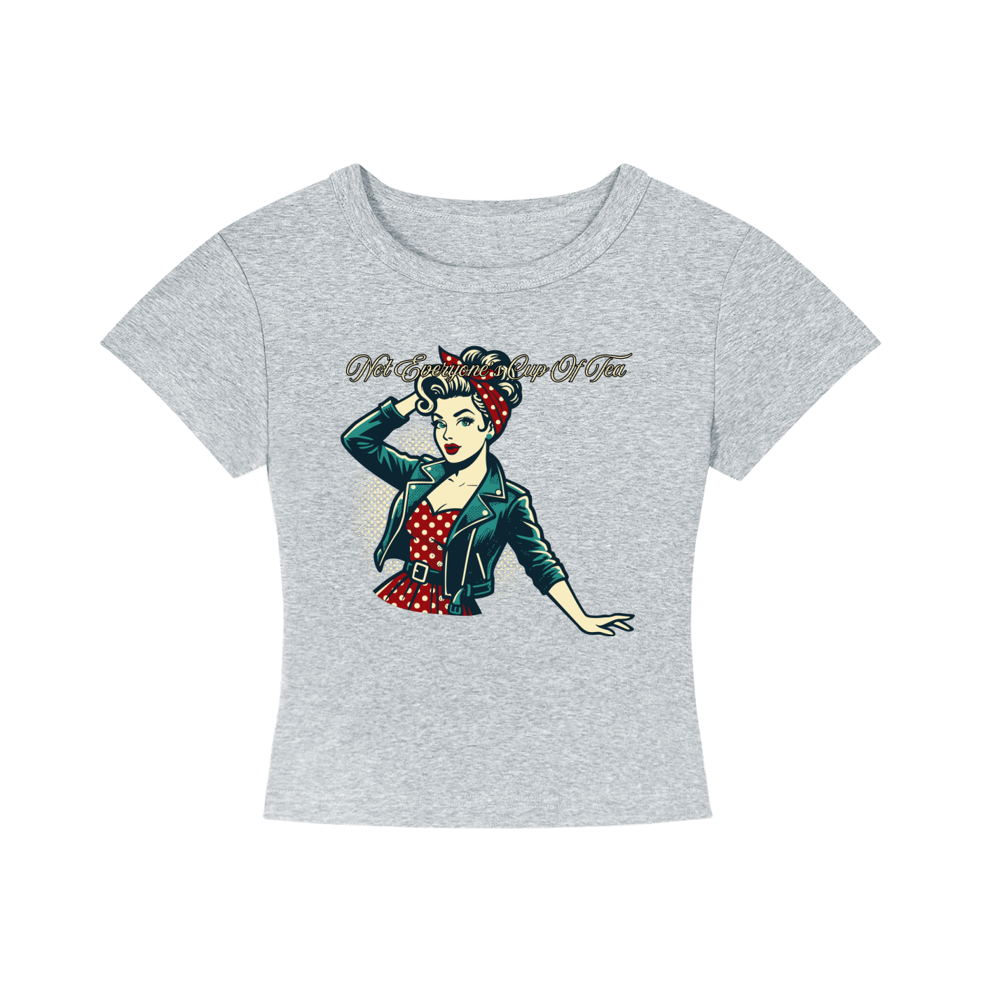 Not Everyone's Cup Of Tea Cropped Tee