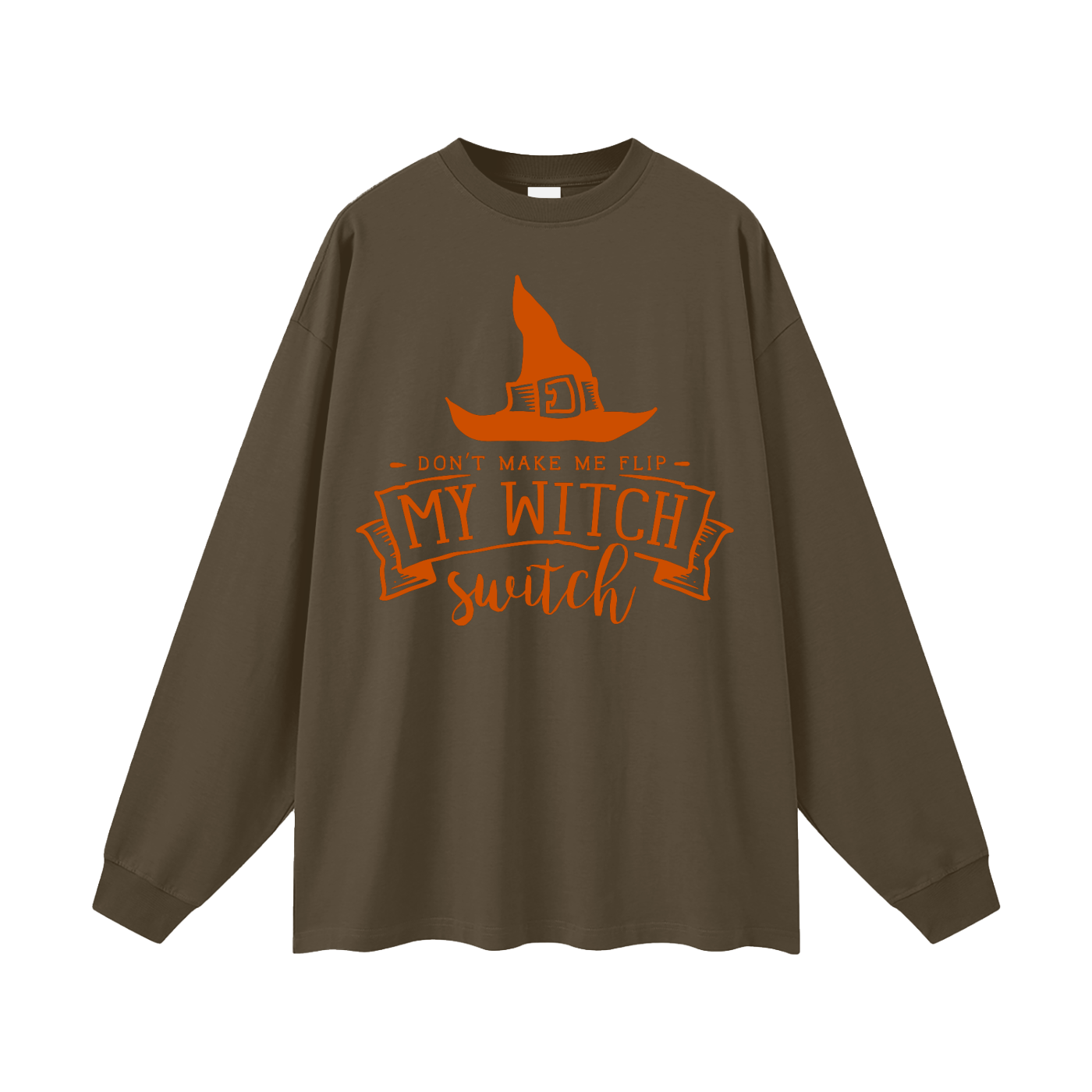 Witch Switch Oversized Long Sleeve Tee