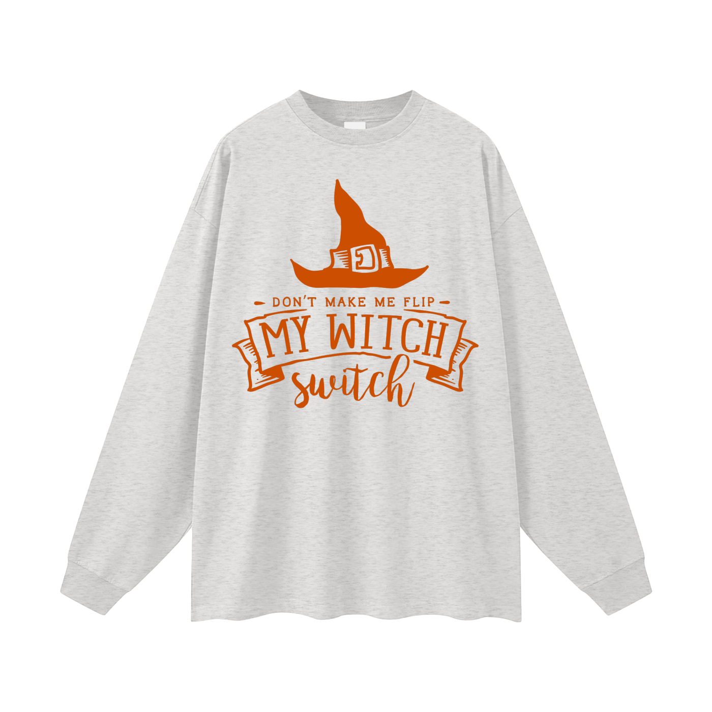 Witch Switch Oversized Long Sleeve Tee