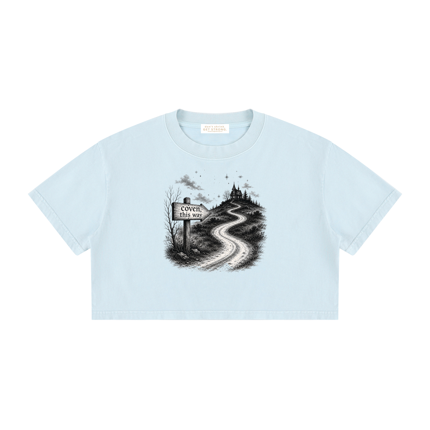 Coven This Way Cropped Boxy Tee