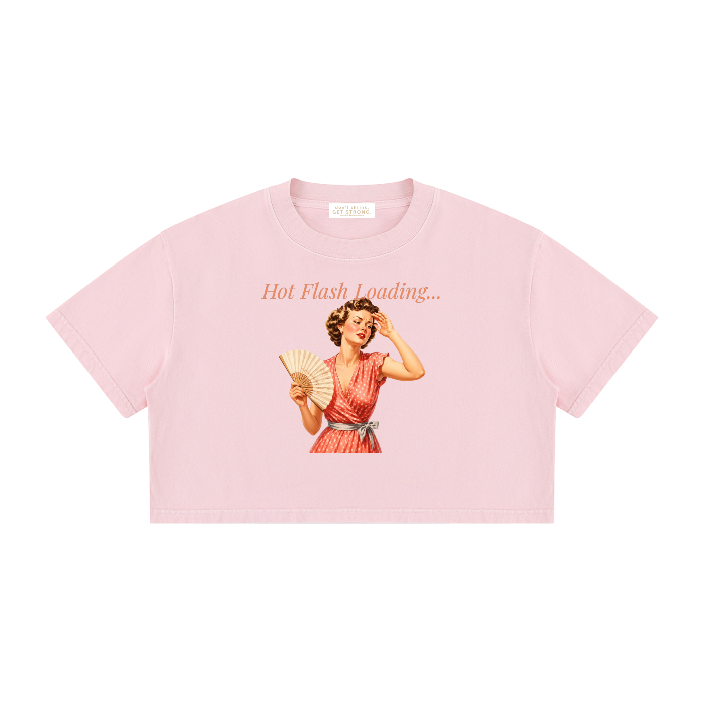 Hot Flash Loading Cropped Boxy Tee