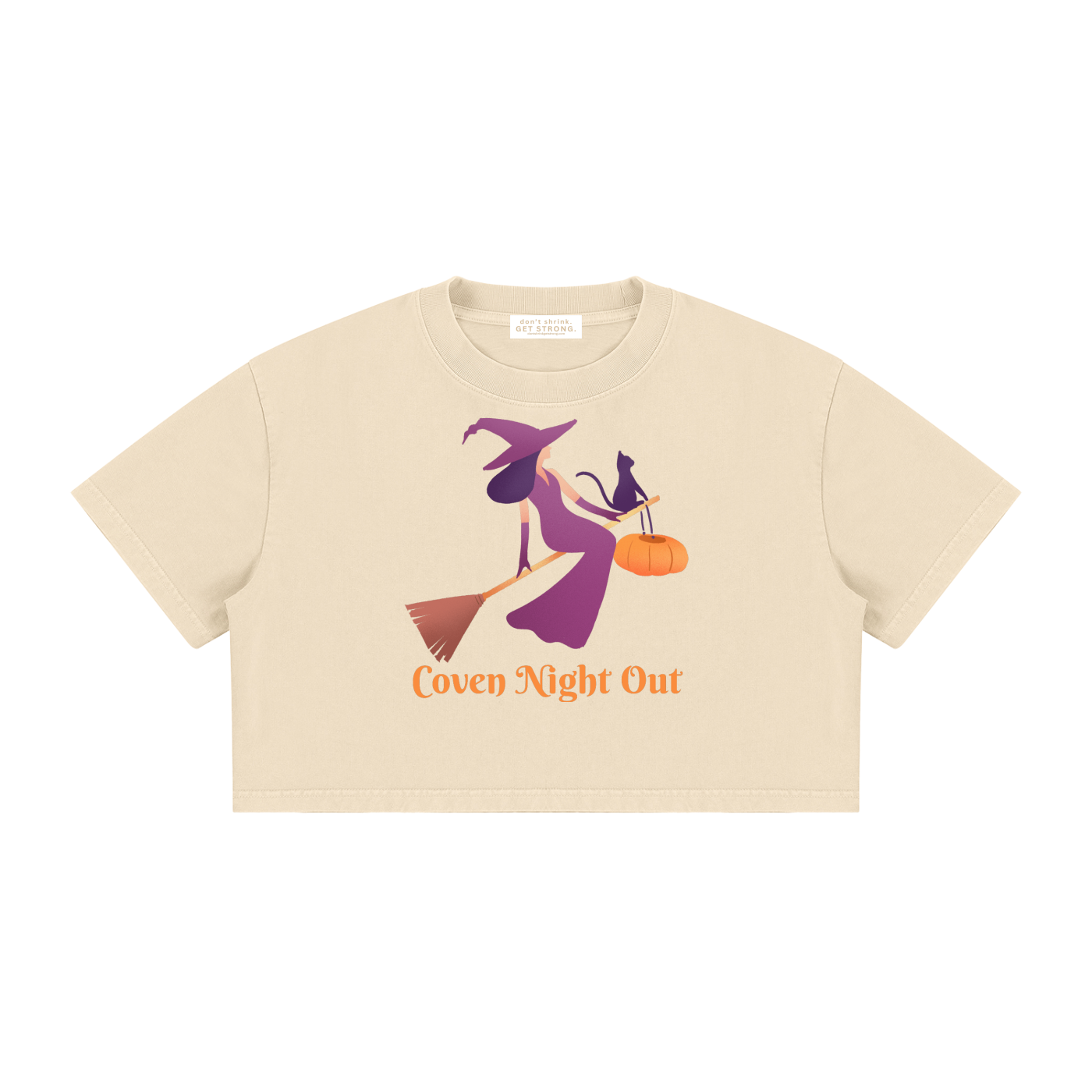 Coven Night Out Cropped Boxy Tee