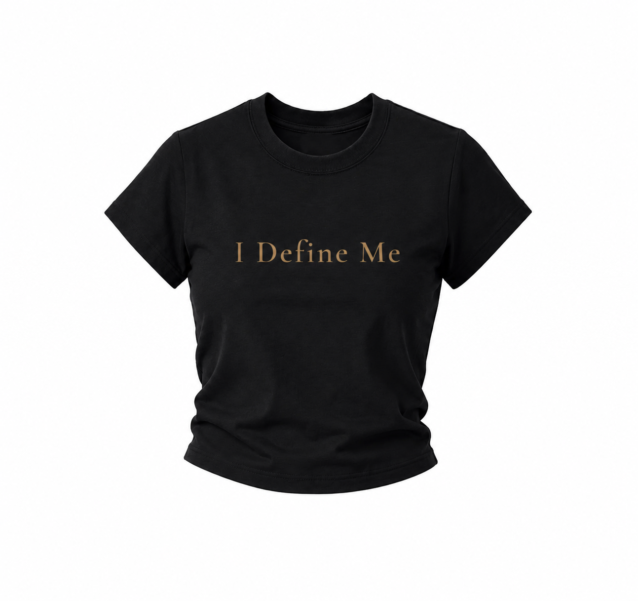 I Define Me Cropped Tee