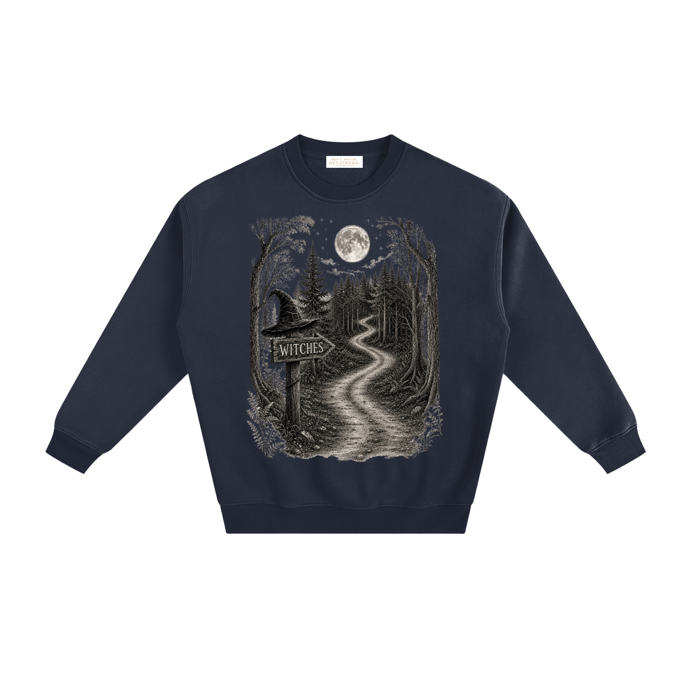 Witches Way Fleeced Sweatshirt