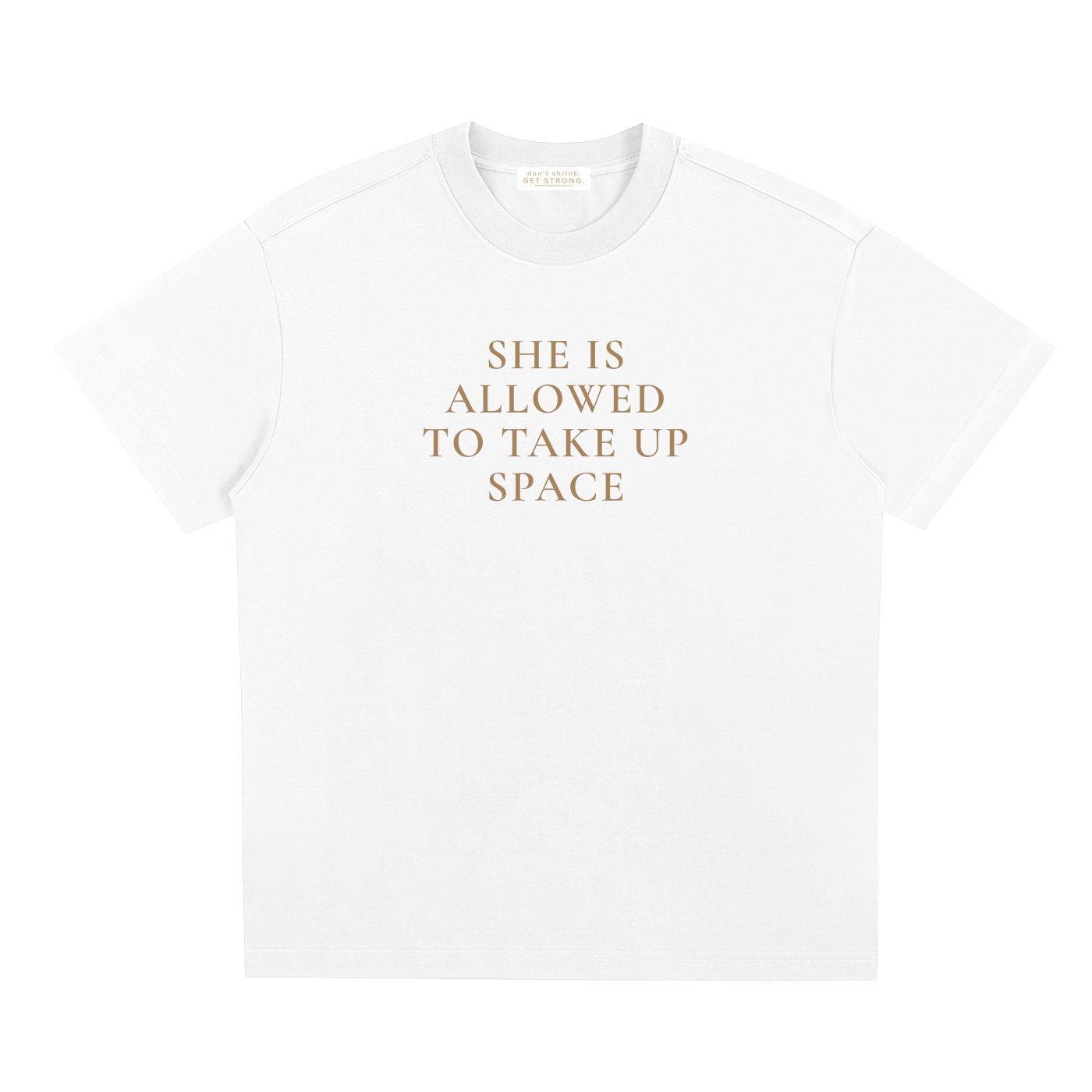 She Is Allowed To Take Up Space Quick-Dry Tee