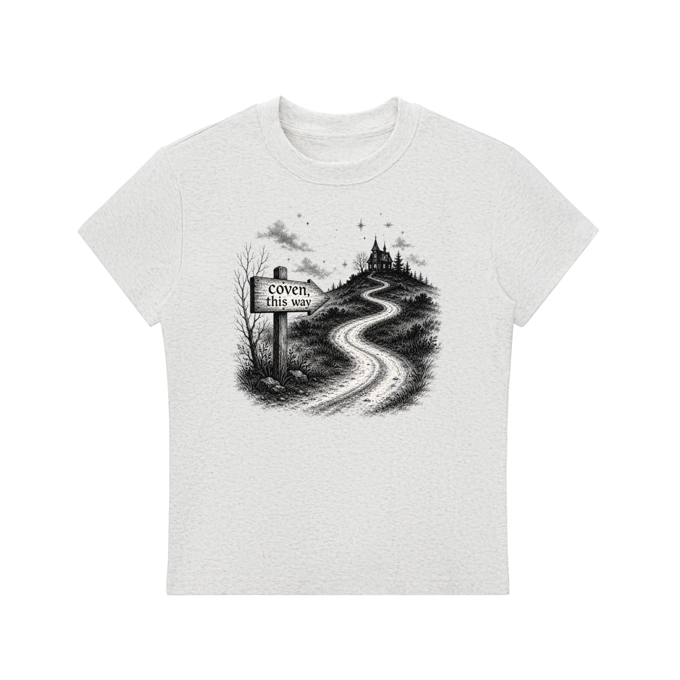 Coven This Way Contour Fit Tee