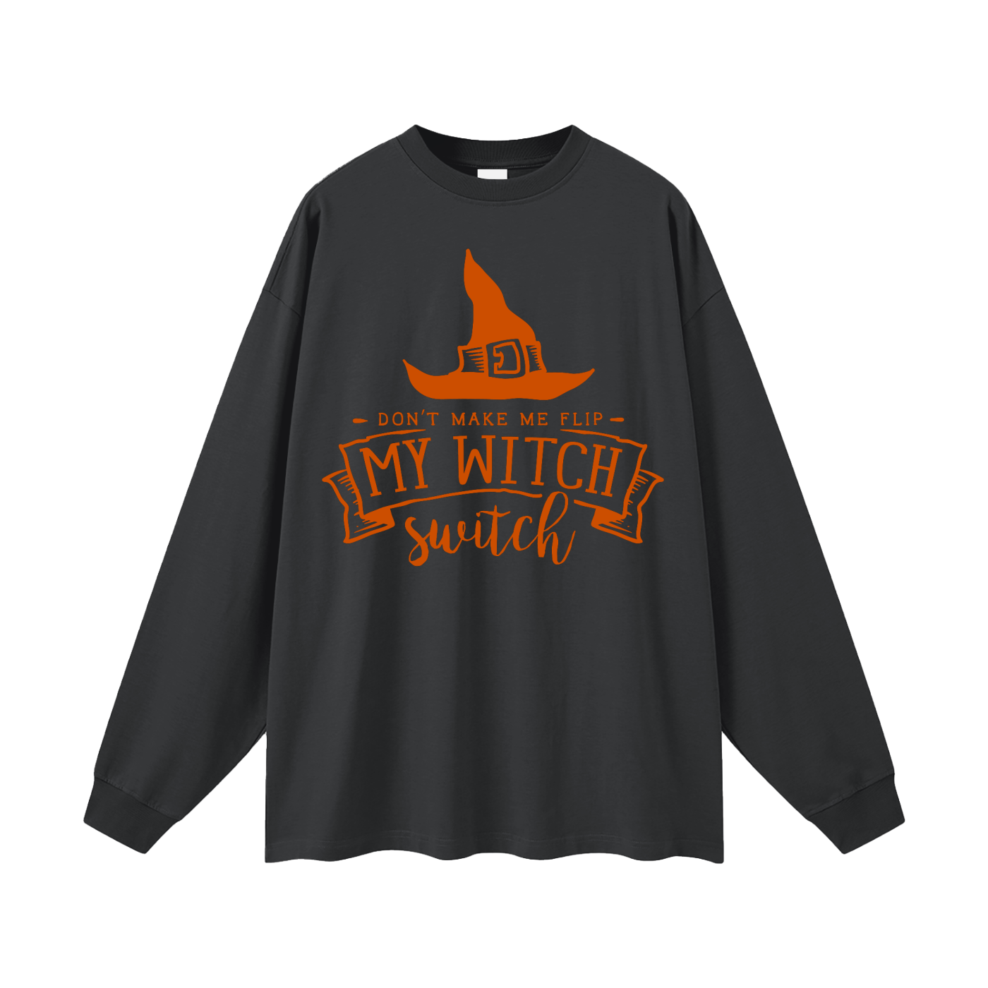 Witch Switch Oversized Long Sleeve Tee