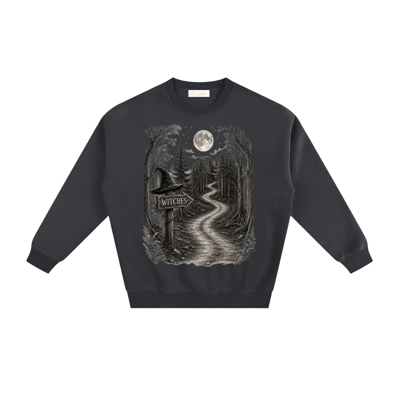 Witches Way Fleeced Sweatshirt