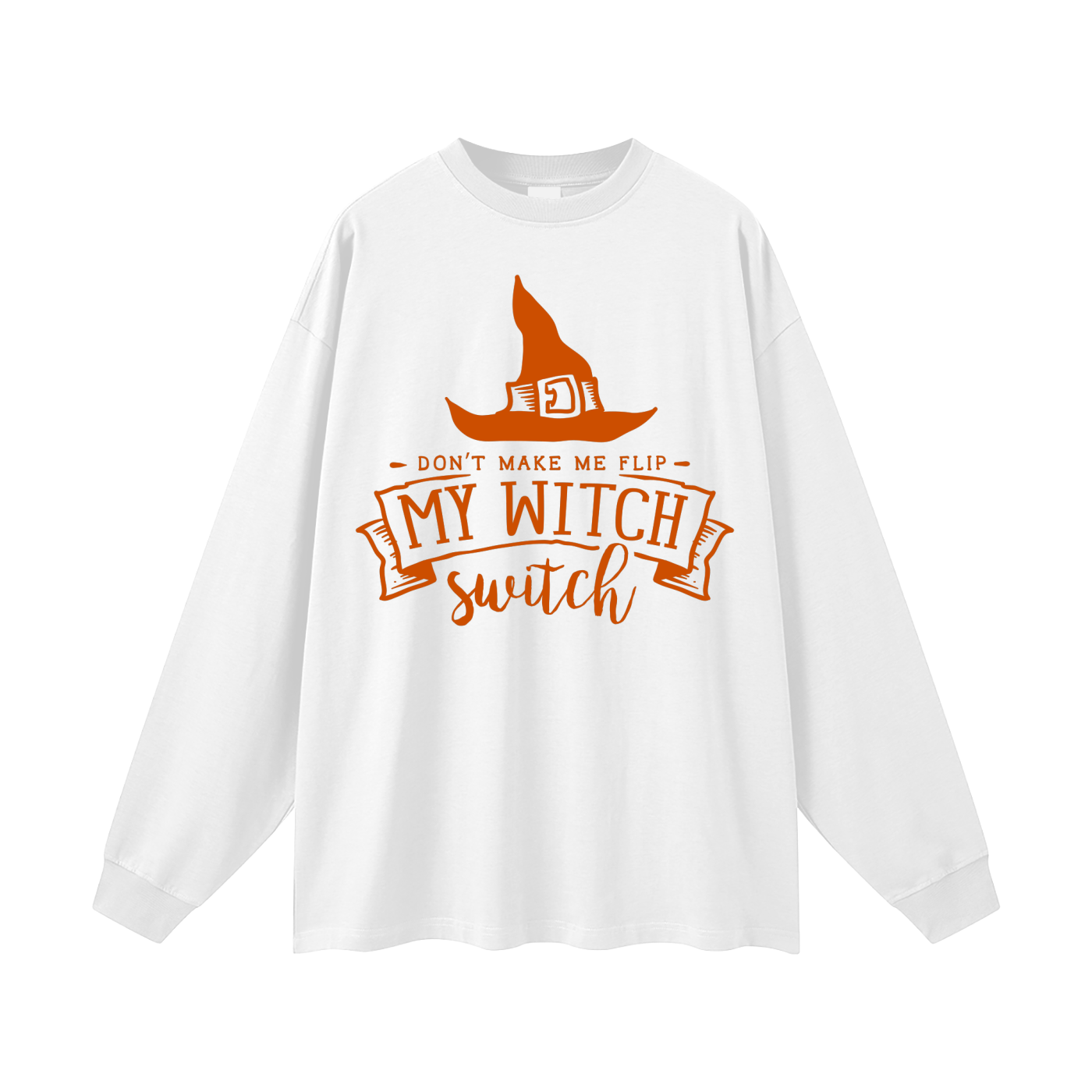 Witch Switch Oversized Long Sleeve Tee