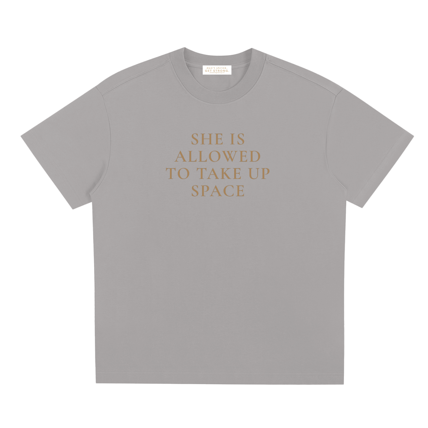 She Is Allowed To Take Up Space Quick-Dry Tee