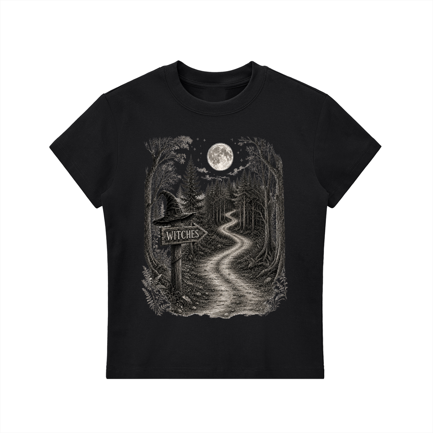 Witches Way Contour Fit Tee