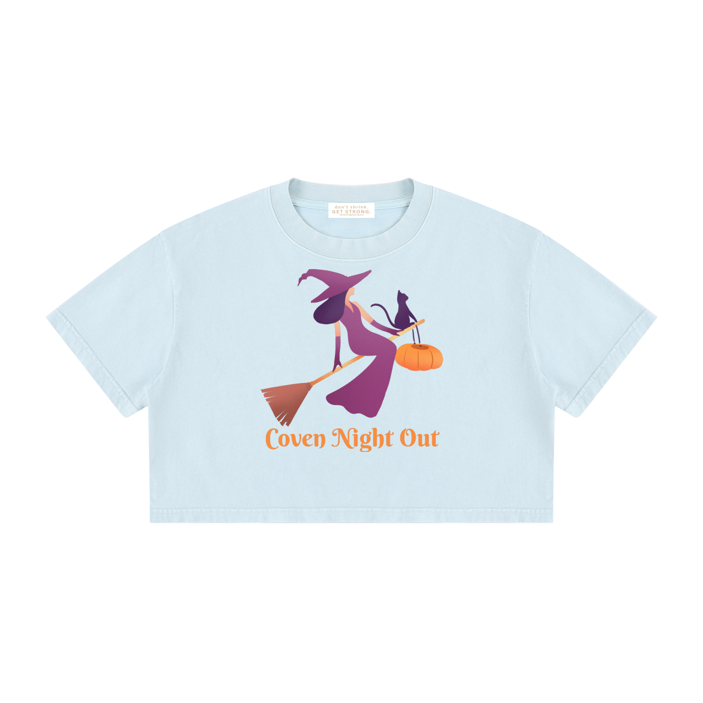 Coven Night Out Cropped Boxy Tee