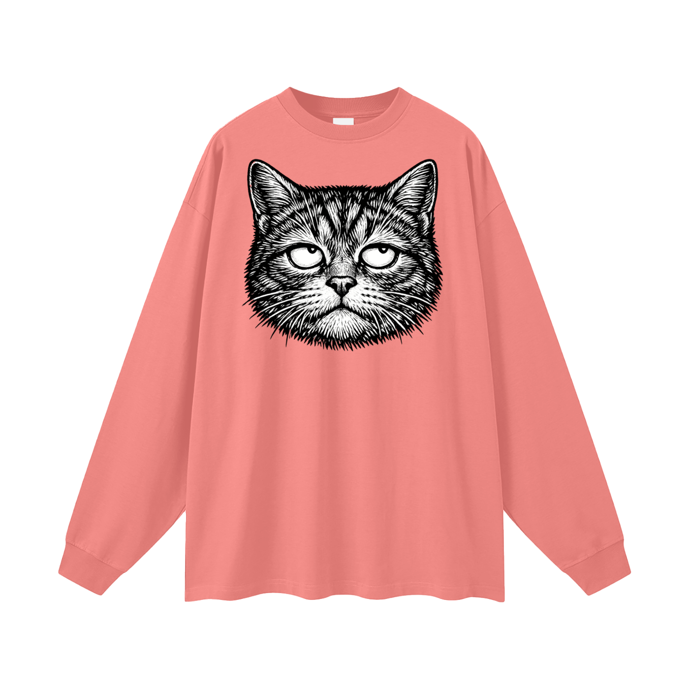 Unbothered Oversized Long Sleeve Tee