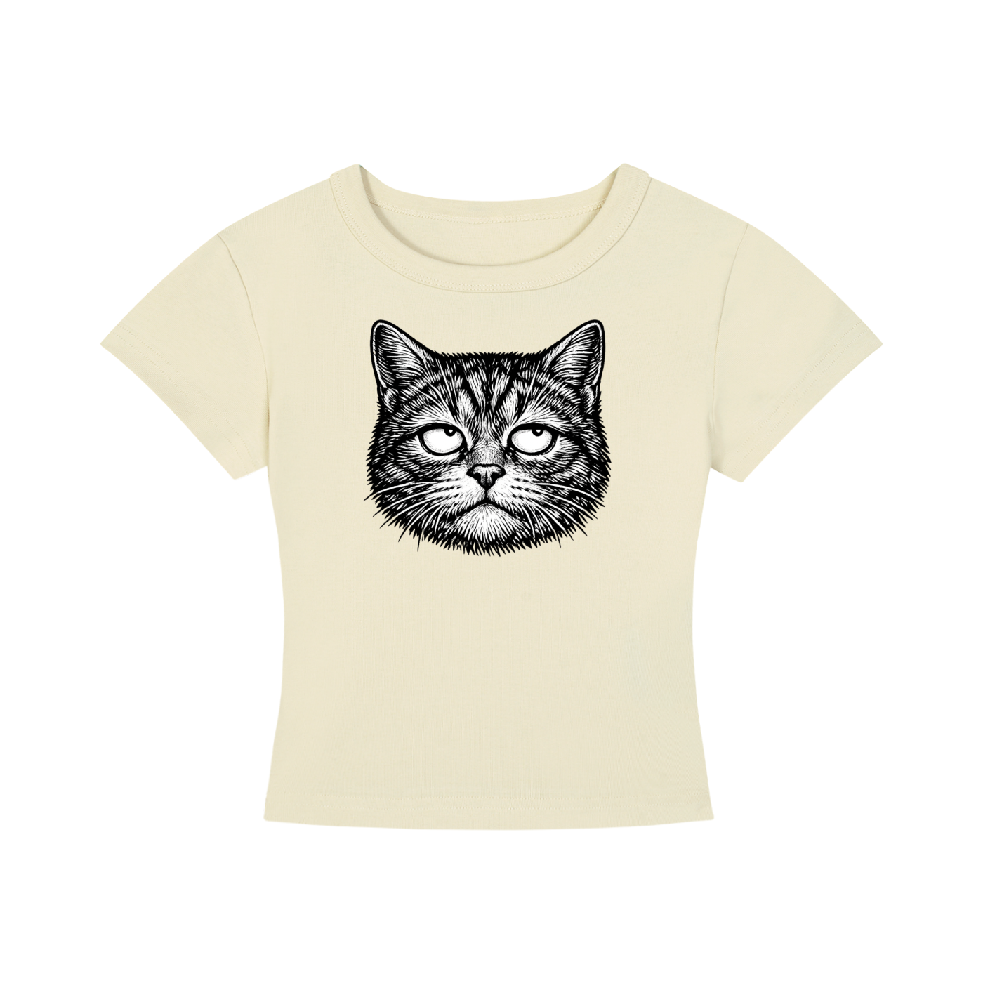 Unbothered Cropped Tee