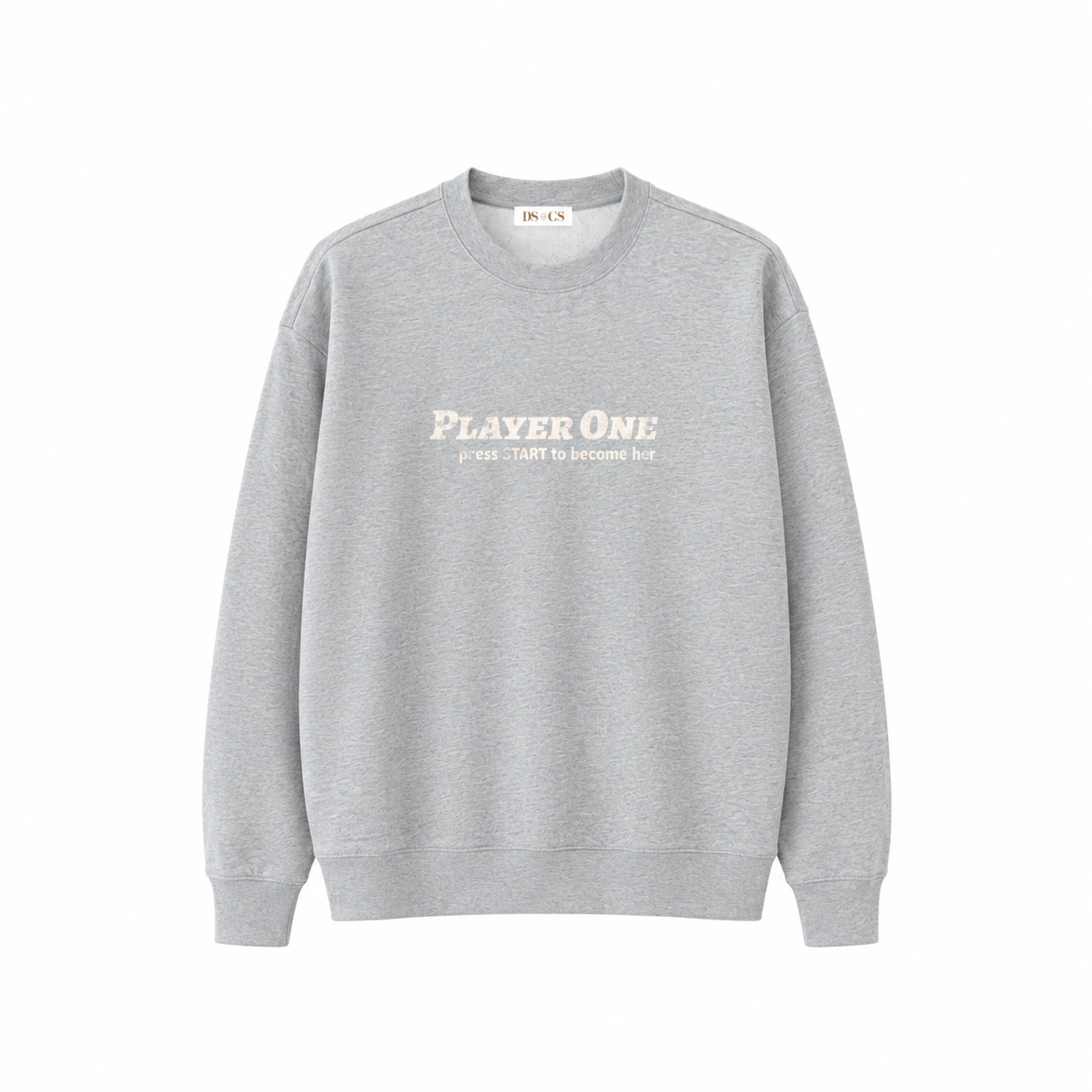 Player One Oversized Crewneck Sweatshirt