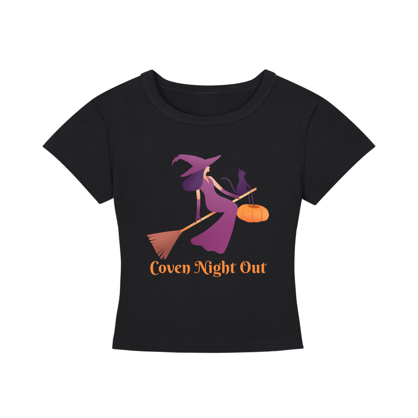 Coven Night Out Cropped Tee
