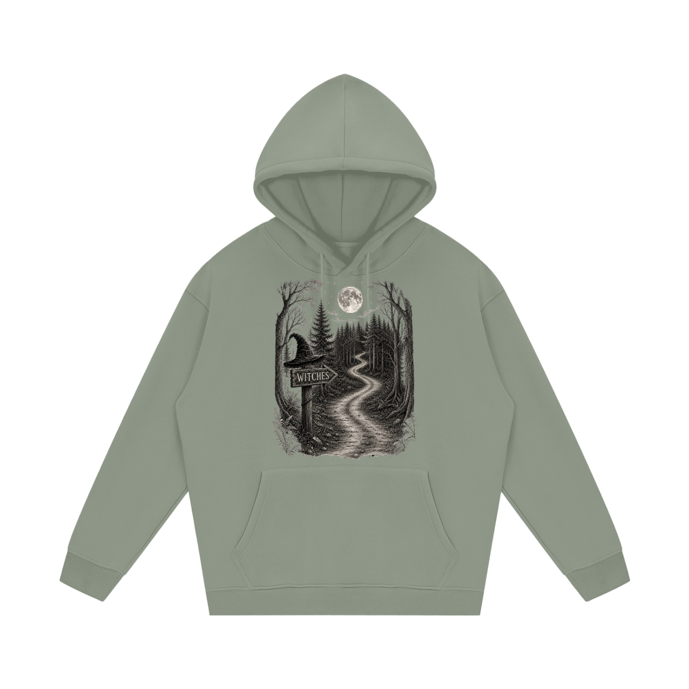 Witches Way Fleece Hoodie