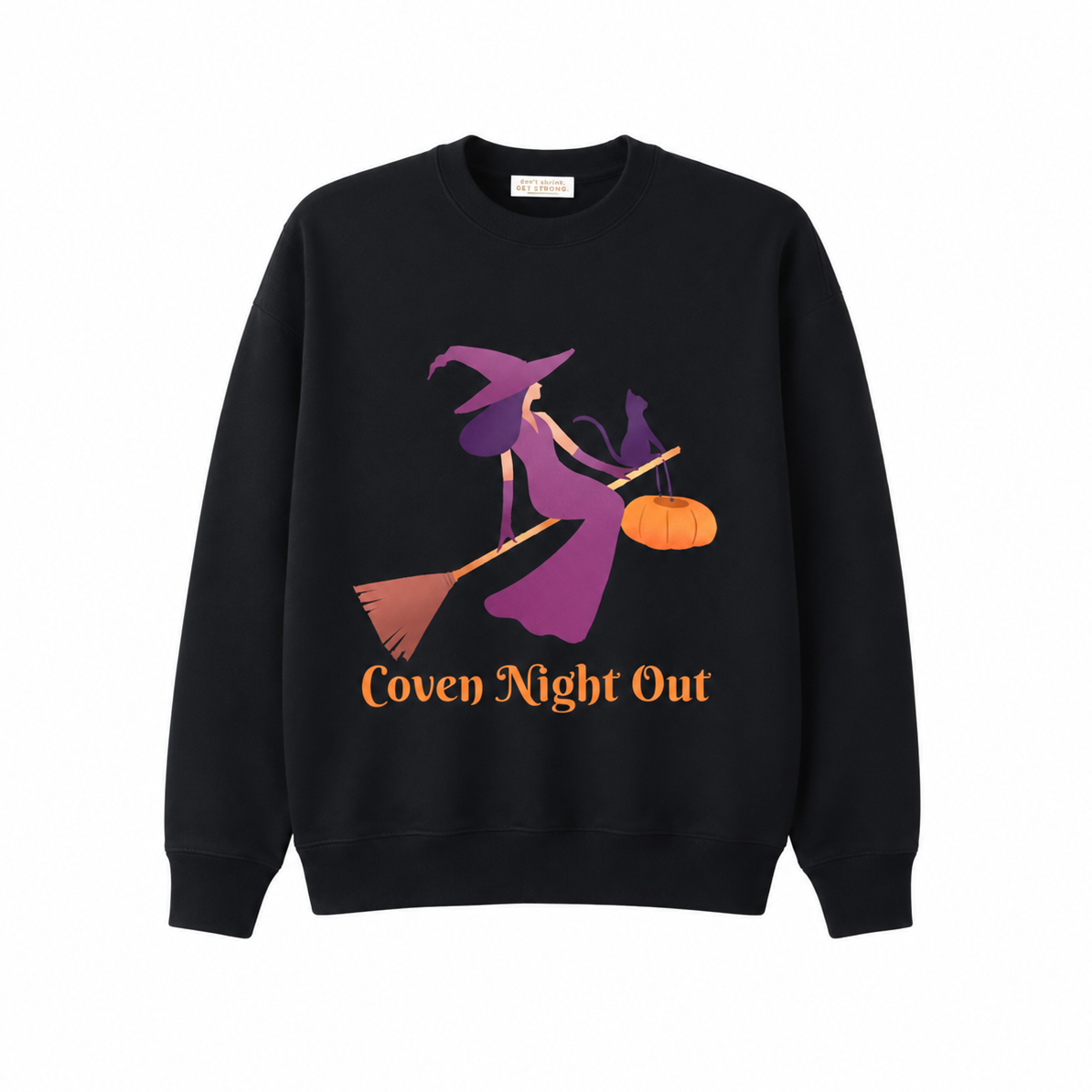 Coven Night Out Oversized Crewneck Sweatshirt