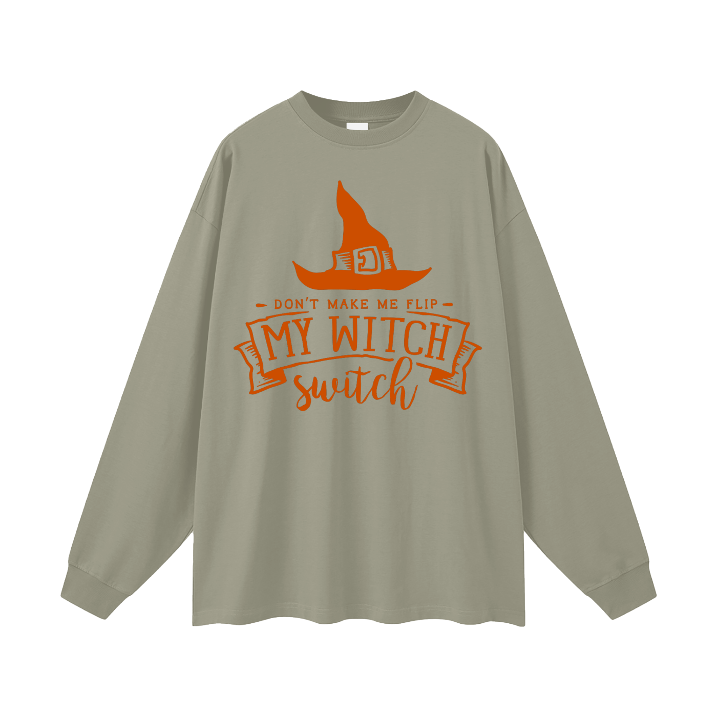 Witch Switch Oversized Long Sleeve Tee