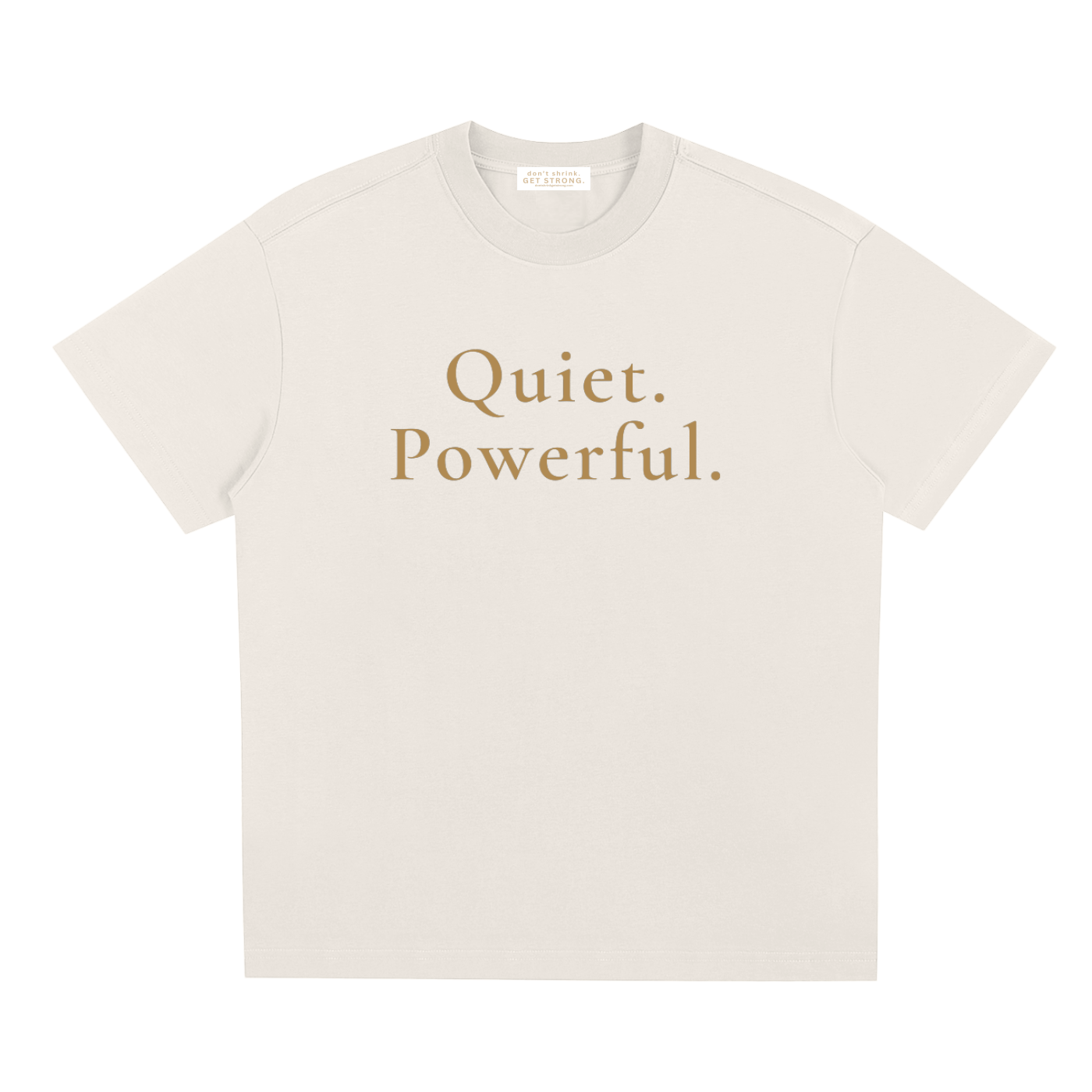 Quiet. Powerful. Quick-Dry Tee
