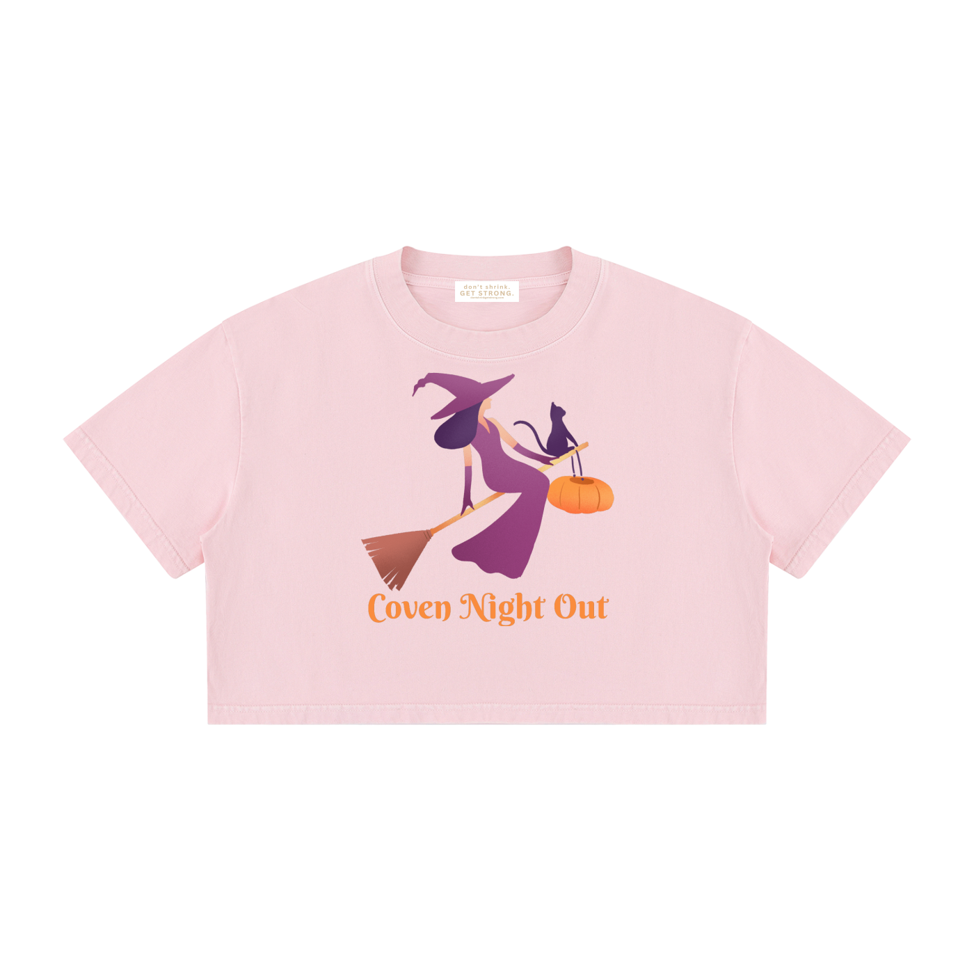 Coven Night Out Cropped Boxy Tee
