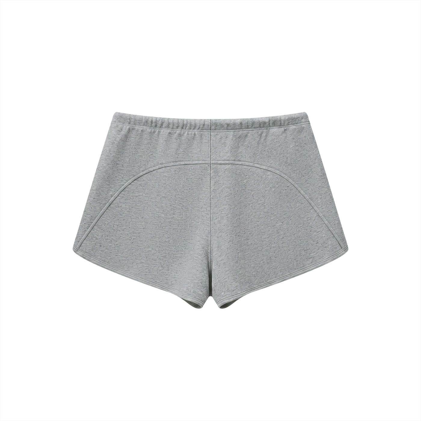 Cotton Blend Drawstring Shorts