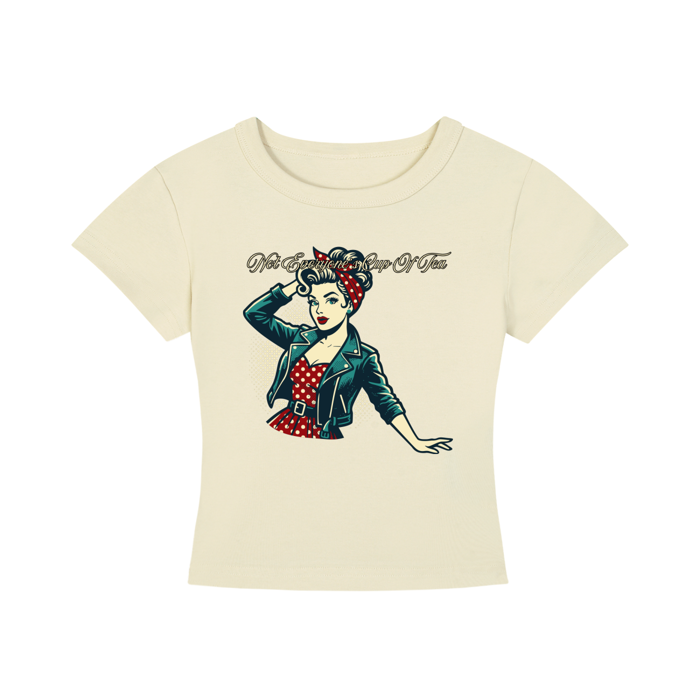 Not Everyone's Cup Of Tea Cropped Tee