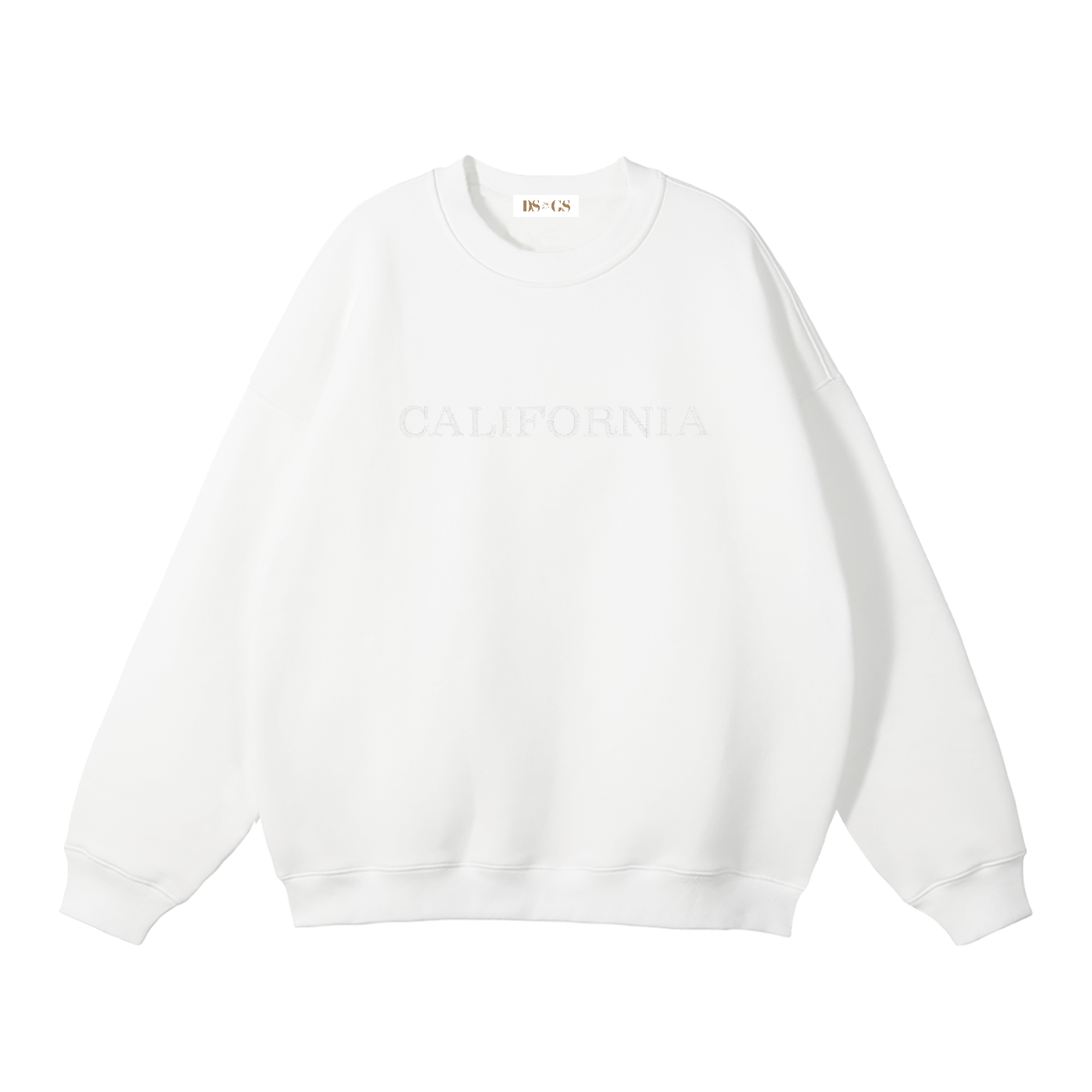 California Embroidered Fleeced Crewneck