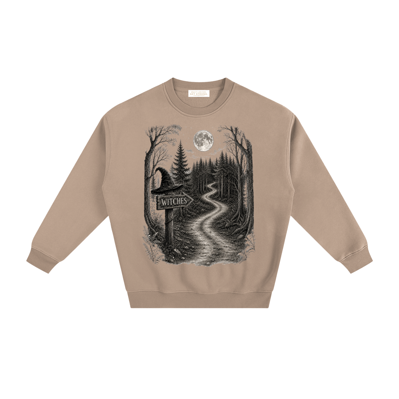 Witches Way Fleeced Sweatshirt