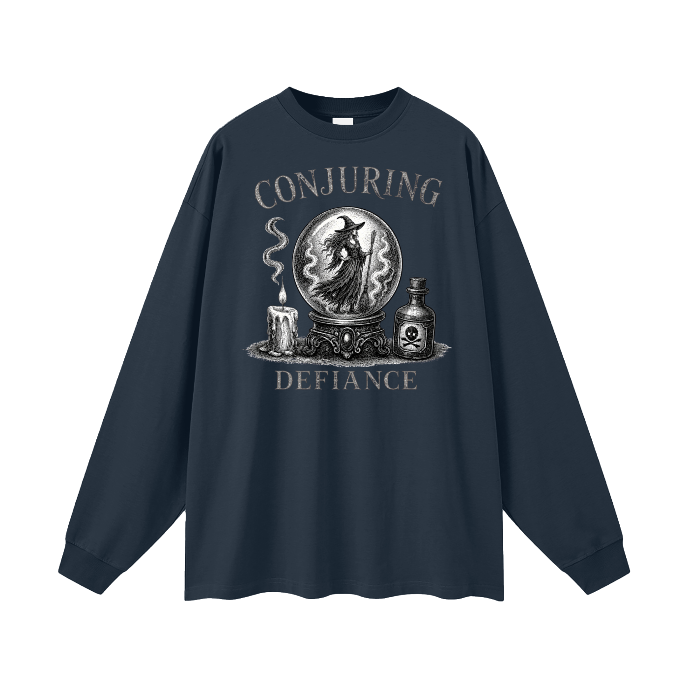 Conjuring Defiance Oversized Long Sleeve Tee