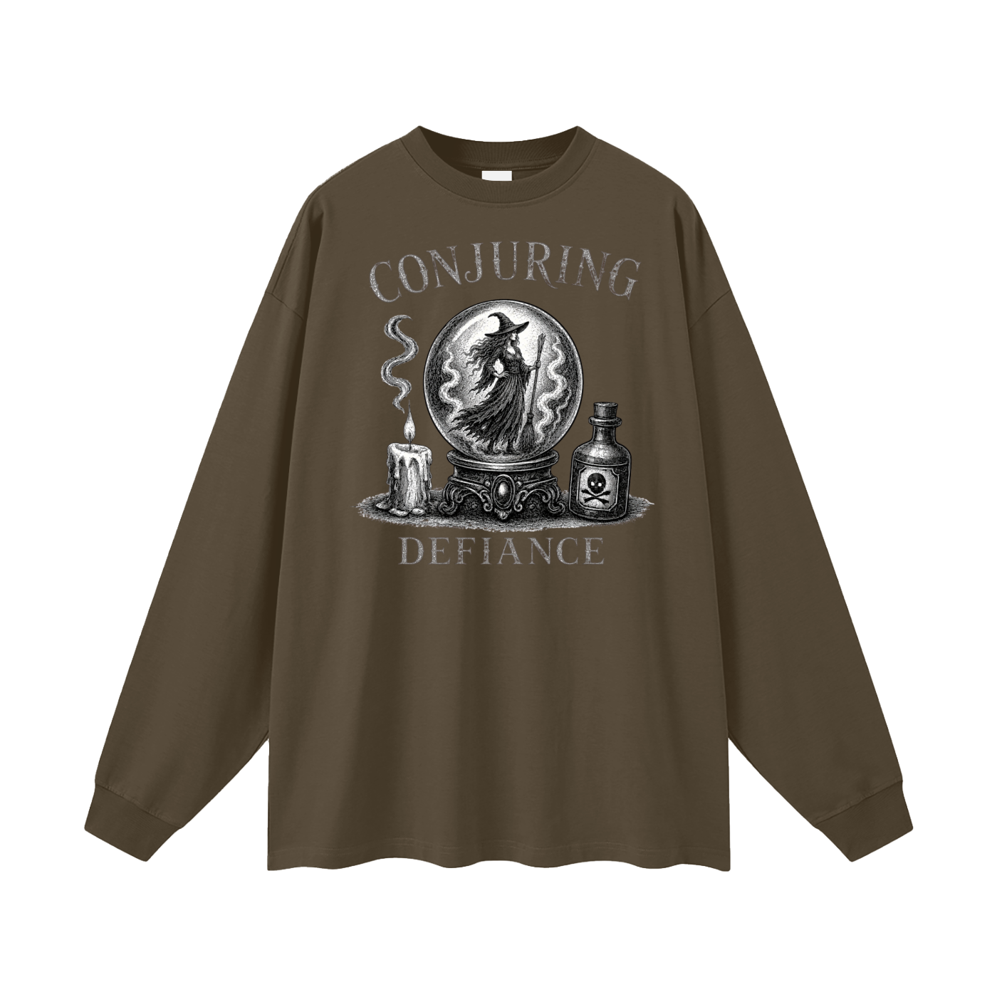 Conjuring Defiance Oversized Long Sleeve Tee