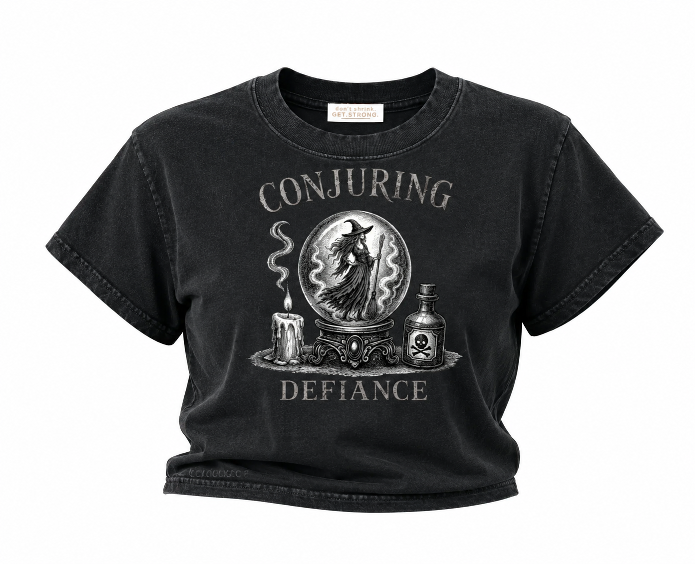 Conjuring Defiance Cropped Boxy Tee