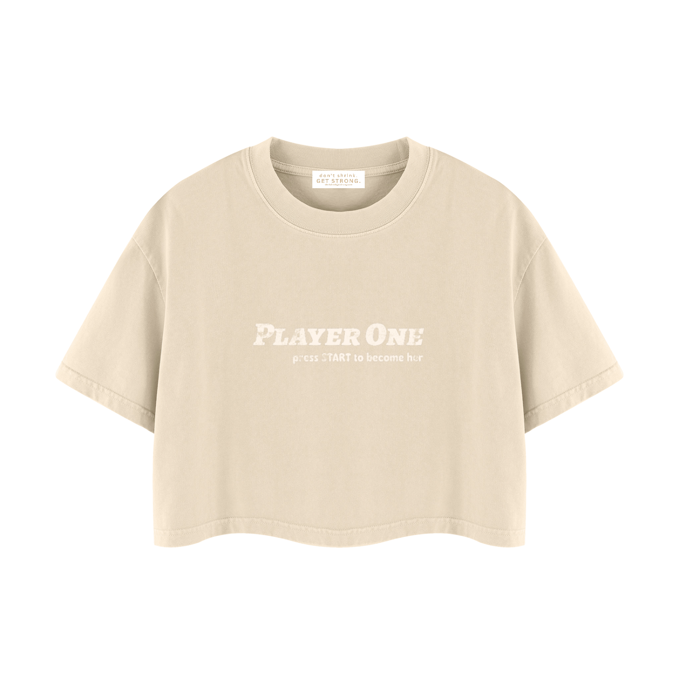 Player One Cropped Boxy Tee
