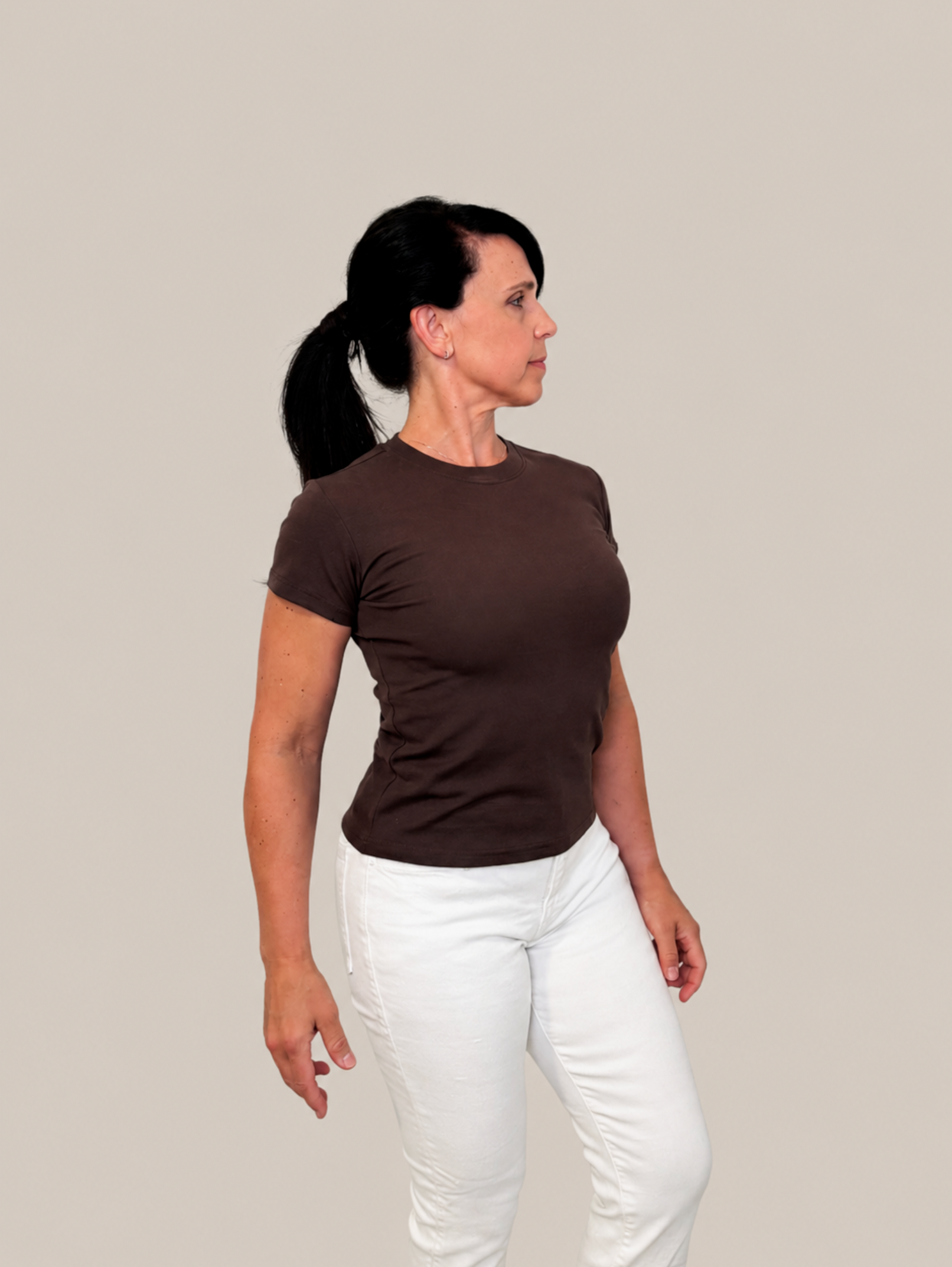 Strong. Unapologetic. Slim-Fit Tee